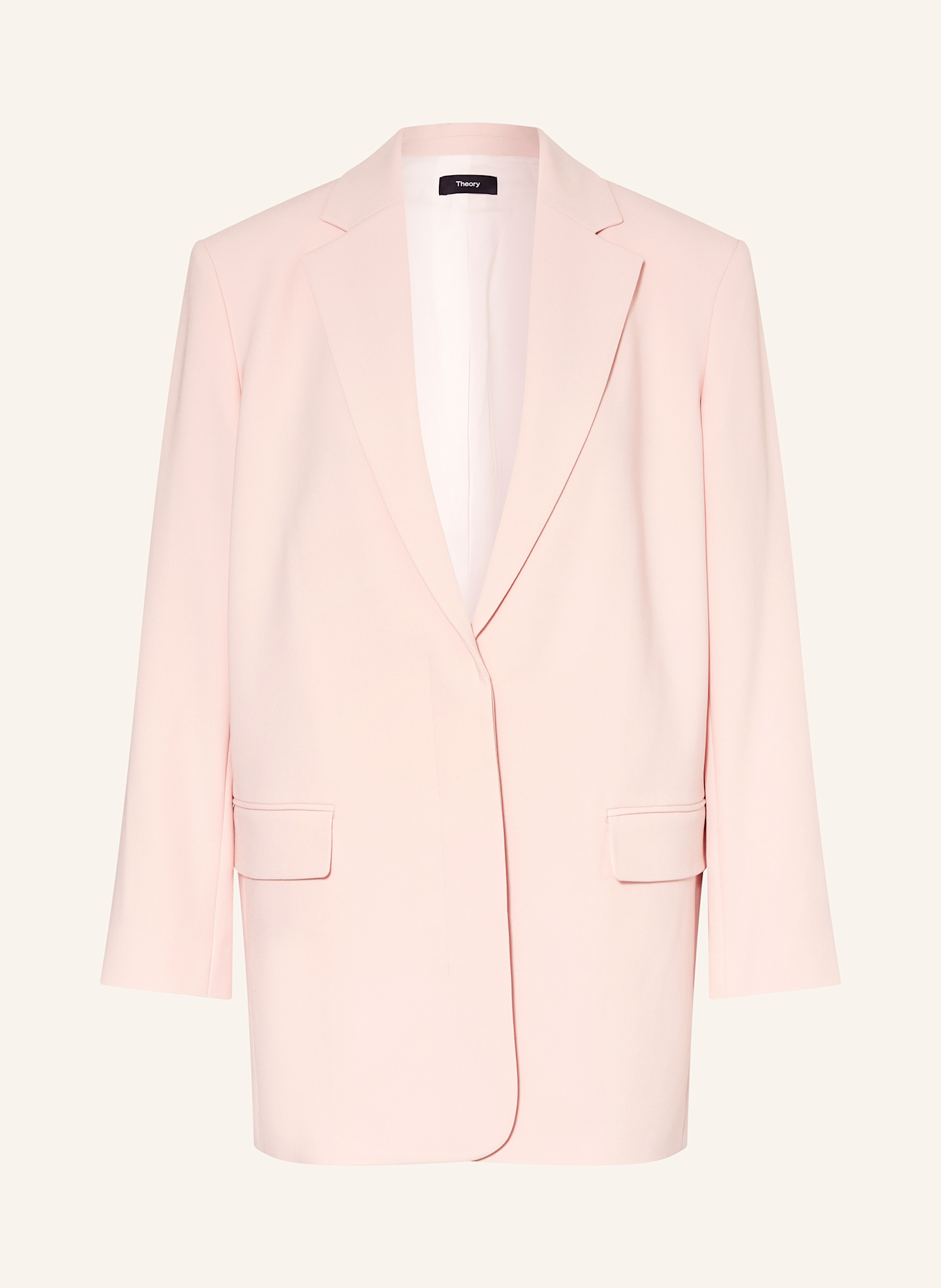 Theory long blazer top