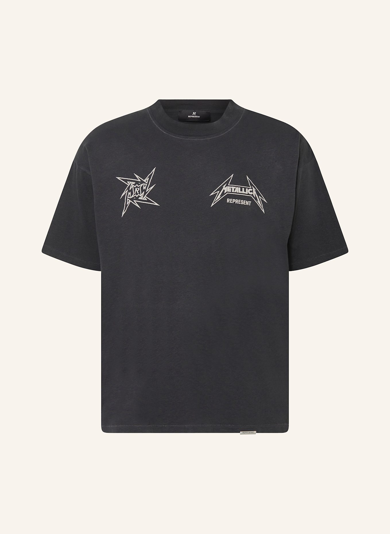 REPRESENT T-Shirt, Farbe: SCHWARZ/ WEISS (Bild 1)