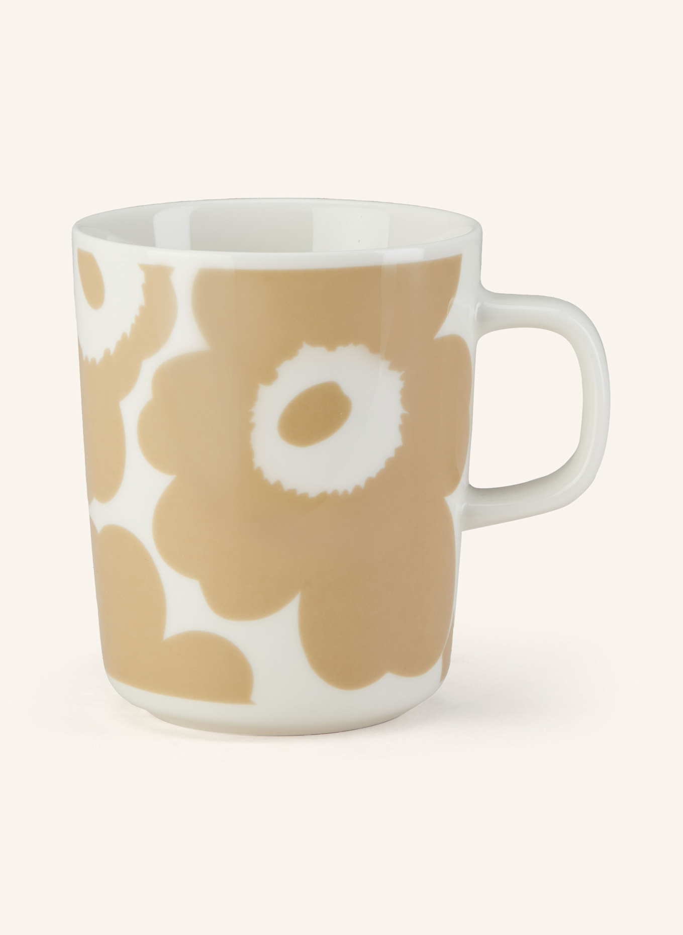 marimekko 6er-Set Henkelbecher OIVA/UNIKKO: CREME / BEIGE