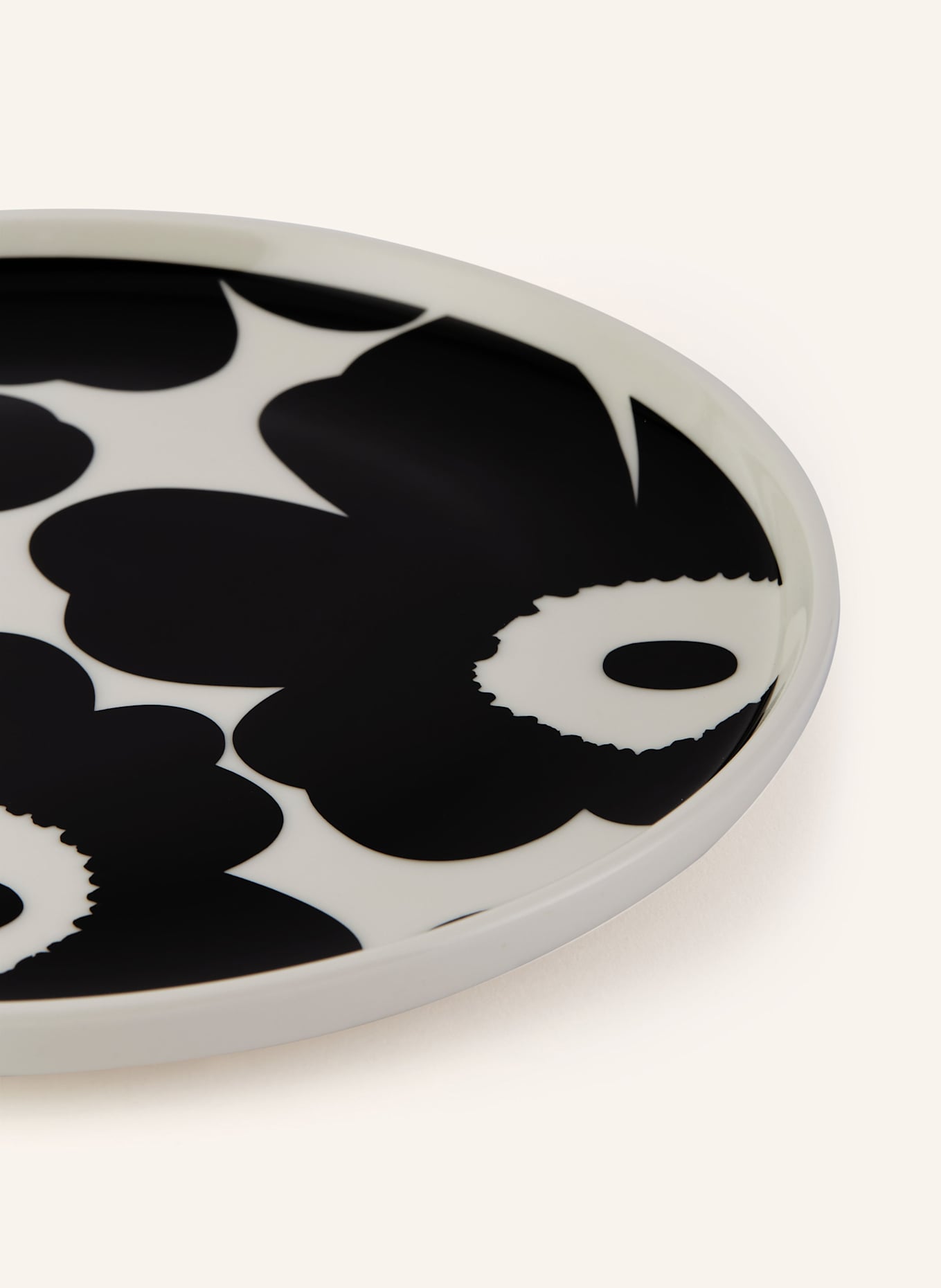 marimekko 6er-Set Dessertteller OIVA/UNIKKO: CREME