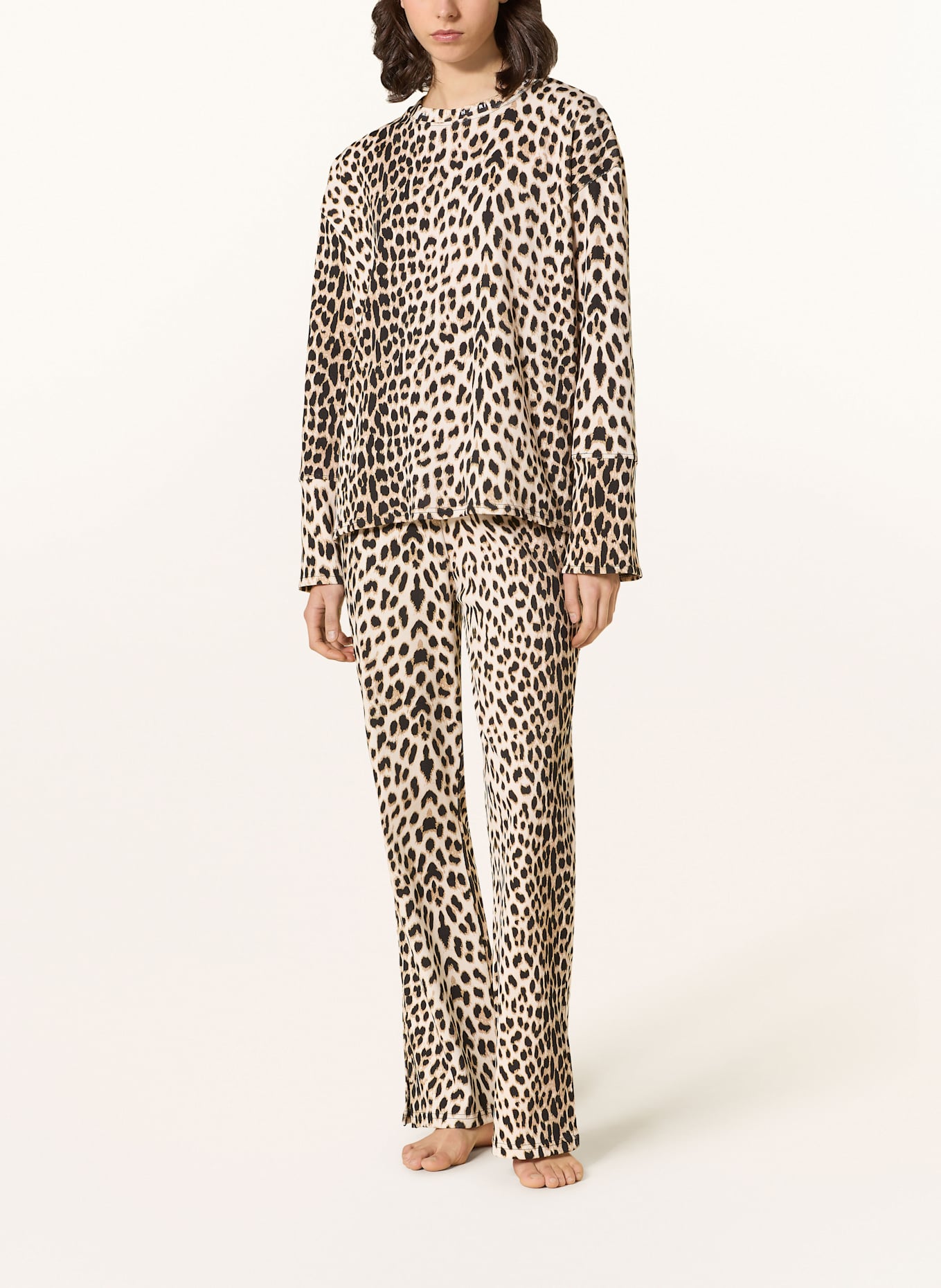 OH APRIL Schlafhose ROSIE: CREME / BEIGE / SCHWARZ