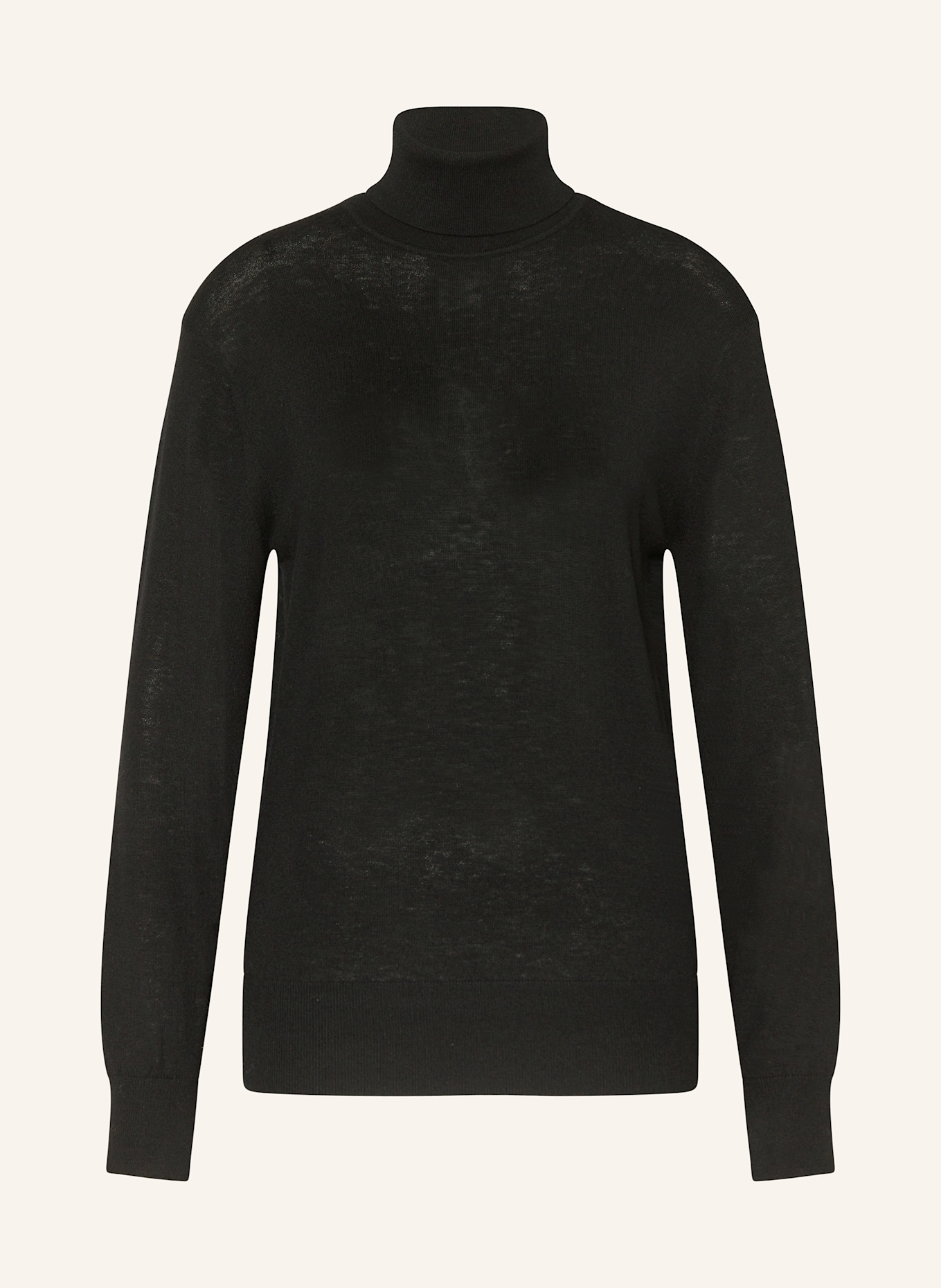 REISS Turtleneck sweater: BLACK