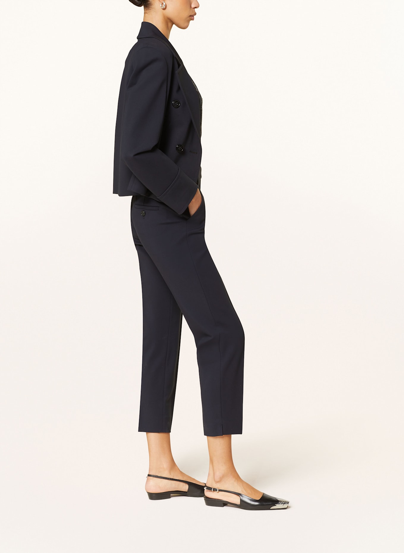 DOROTHEE SCHUMACHER 7/8-Hose EMOTIONAL ESSENCE: DUNKELBLAU