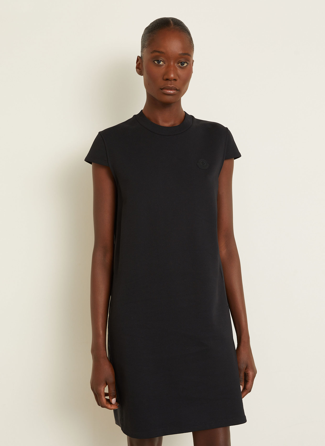 MONCLER Jerseykleid: SCHWARZ