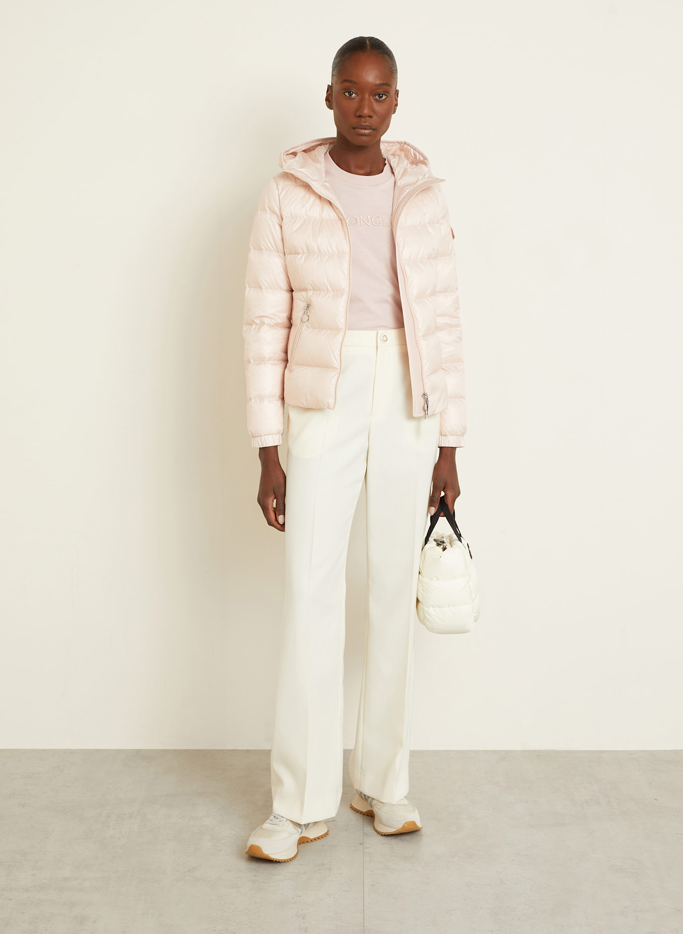 MONCLER Daunenjacke GLES: ROSÉ