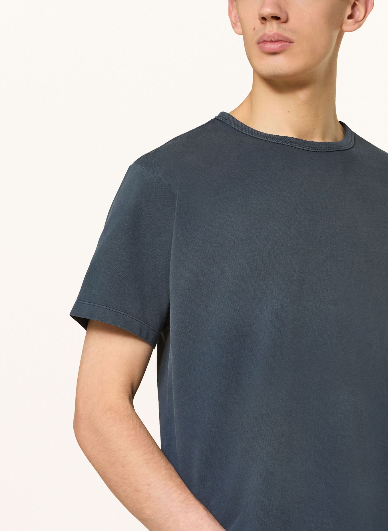 RRL T-Shirt: DUNKELBLAU