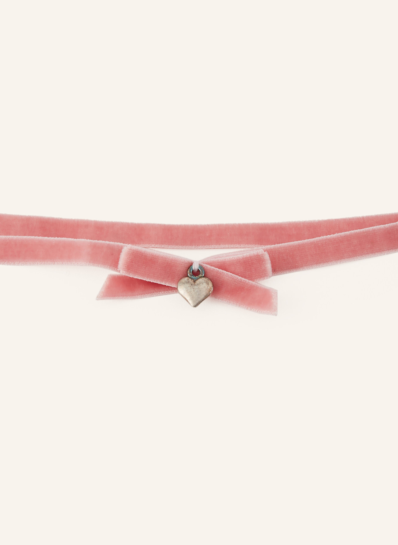 Pink velvet choker sale