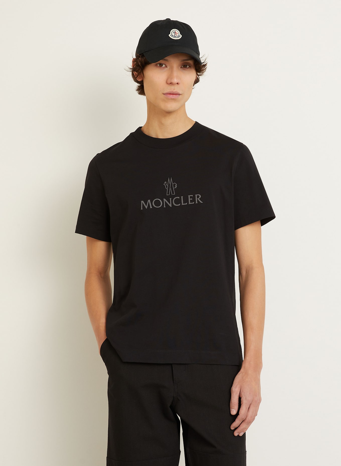 MONCLER T-Shirt: SCHWARZ