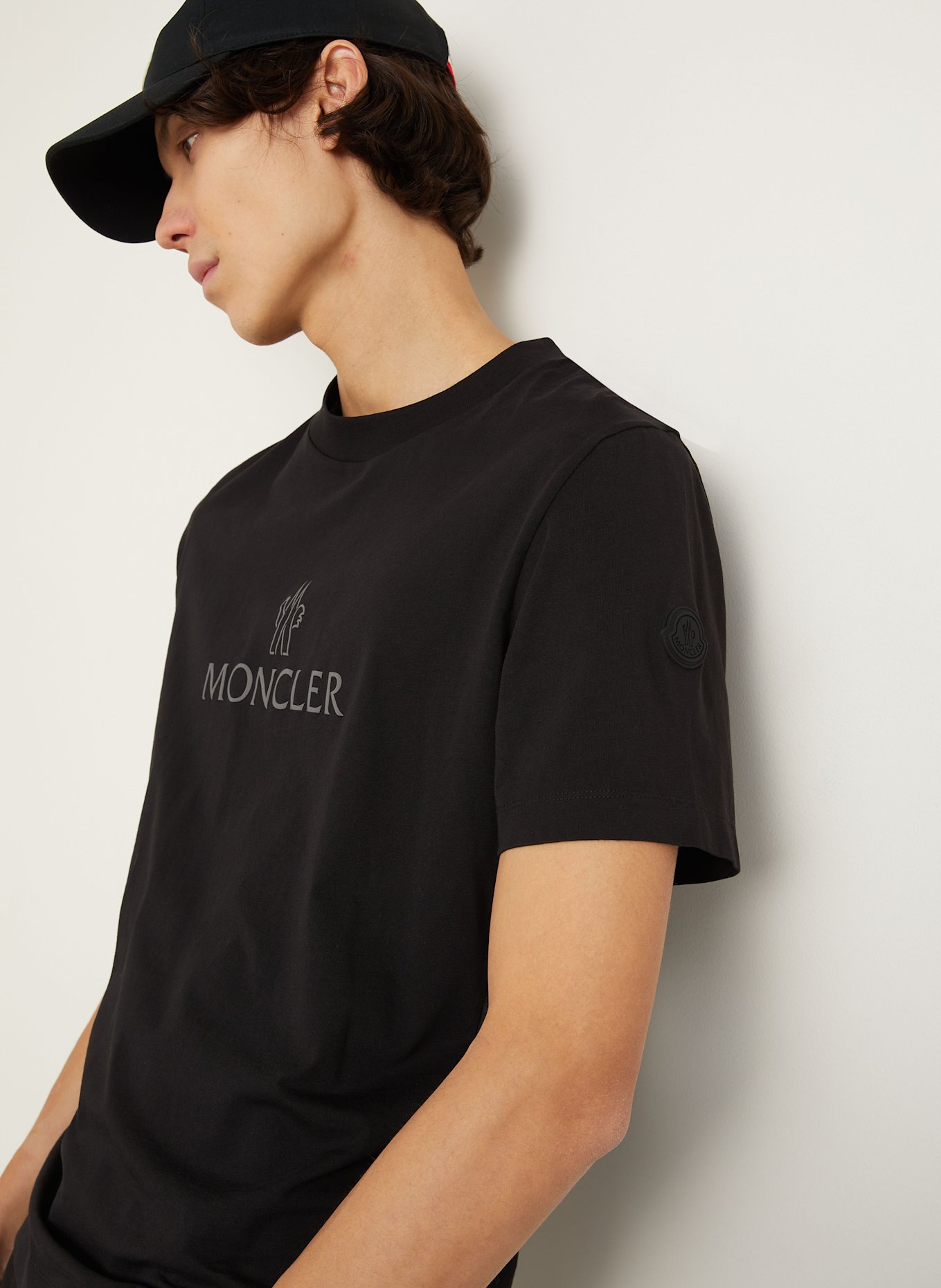 MONCLER T-Shirt: SCHWARZ