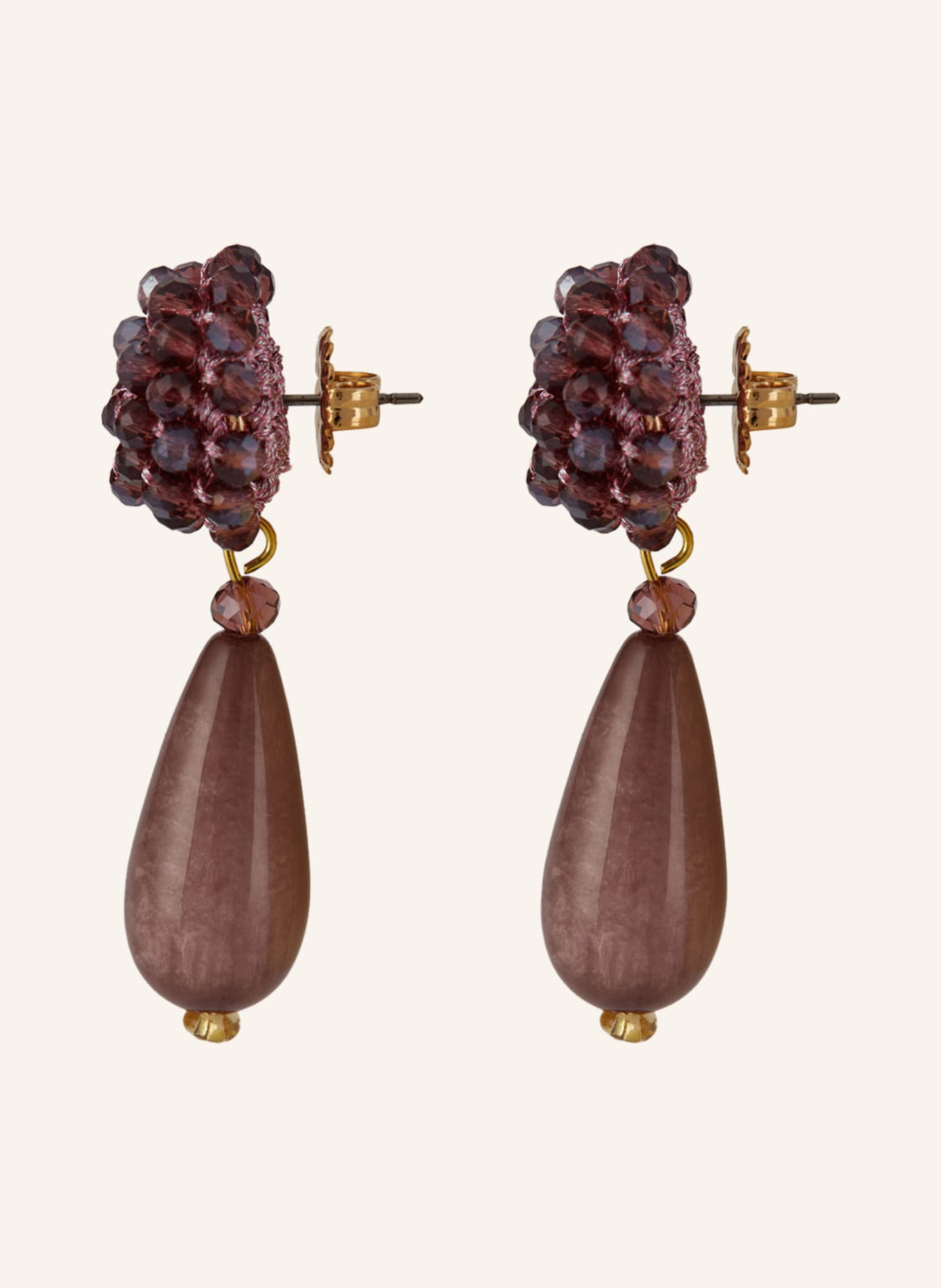 Seenberg Ohrhänger: LILA