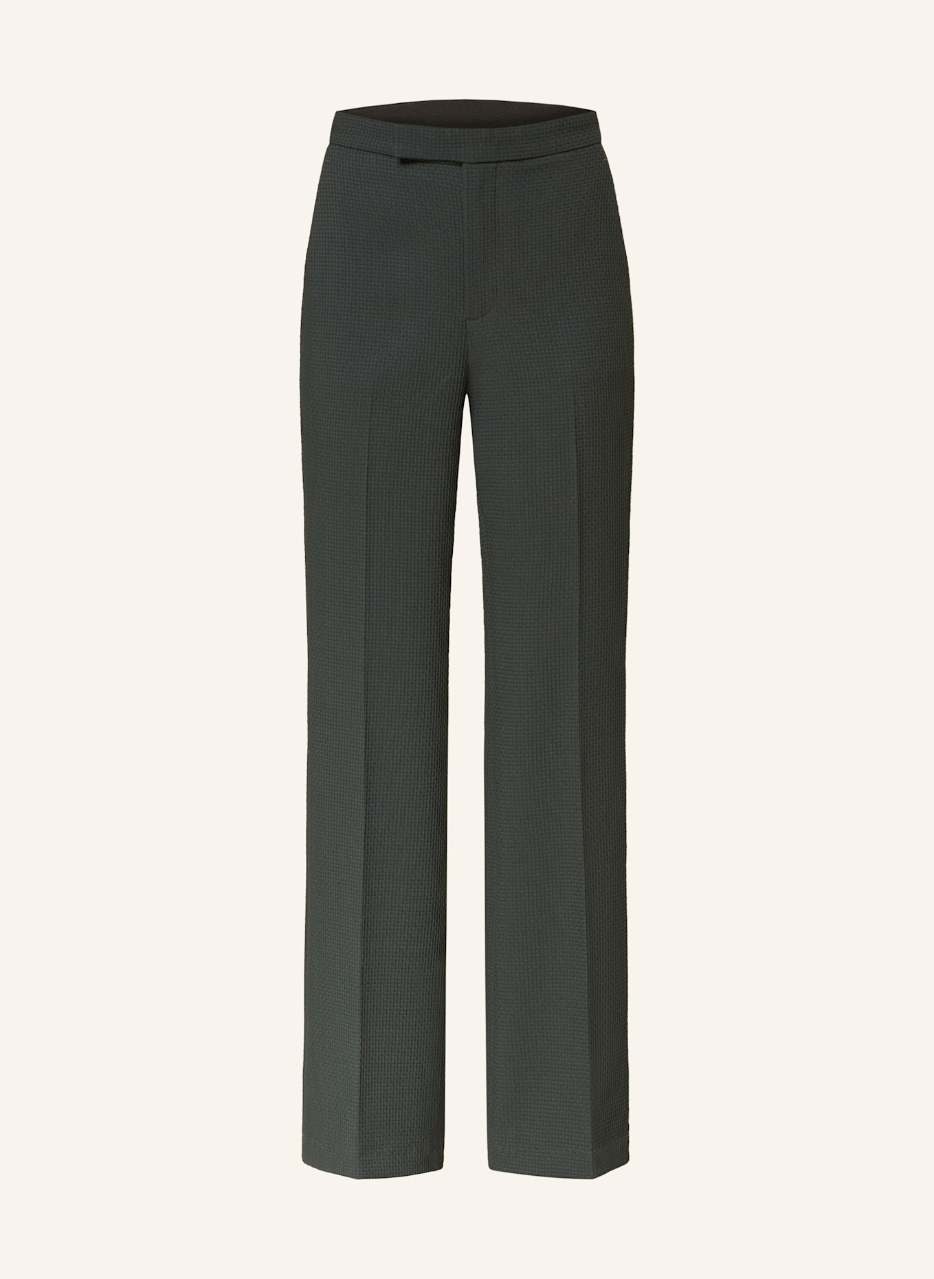 VANILIA Bootcut-Hose, Farbe: DUNKELGRÜN (Bild 1)