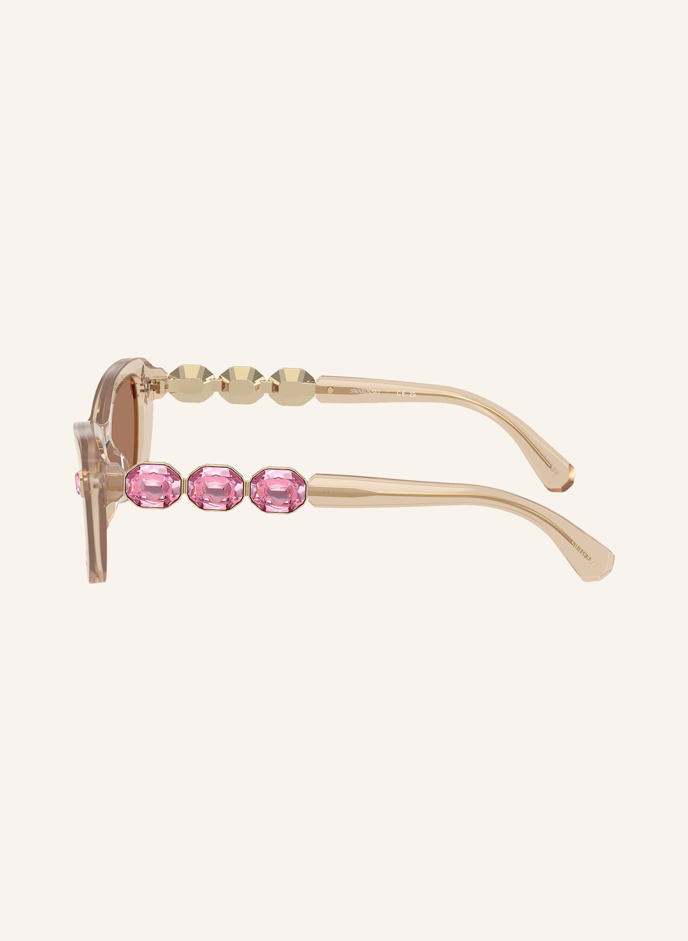 SWAROVSKI Set: Sonnenbrille SK6033 und Armband: 107173 - BEIGE/BRAUN