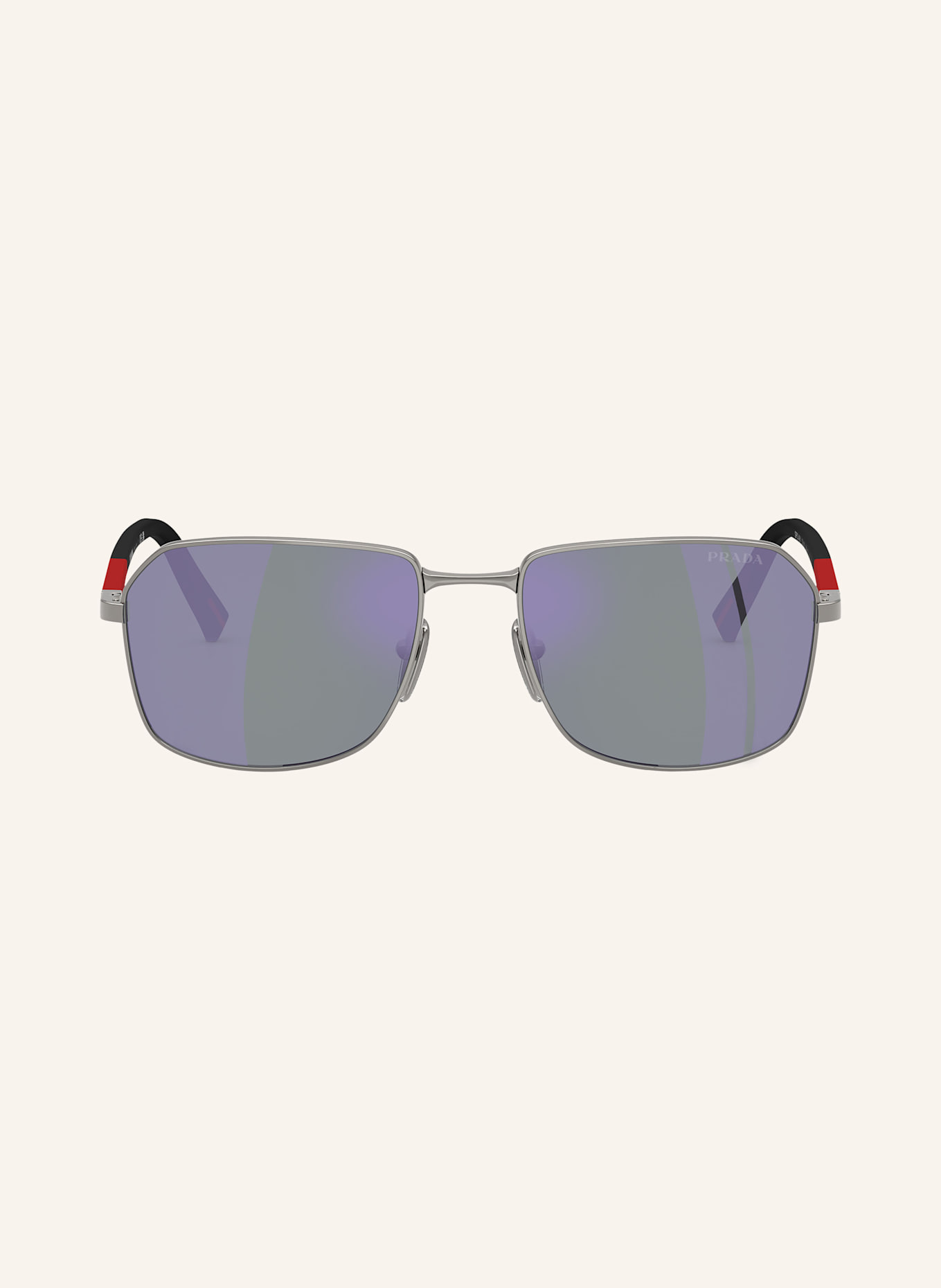 PRADA LINEA ROSSA Sonnenbrille PS A51S: 5AV10J - GRAU/ BLAU