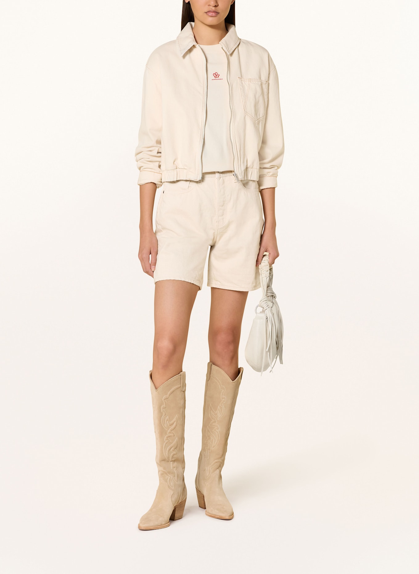 ARMEDANGELS Denim jacket CAARSTA: CREAM
