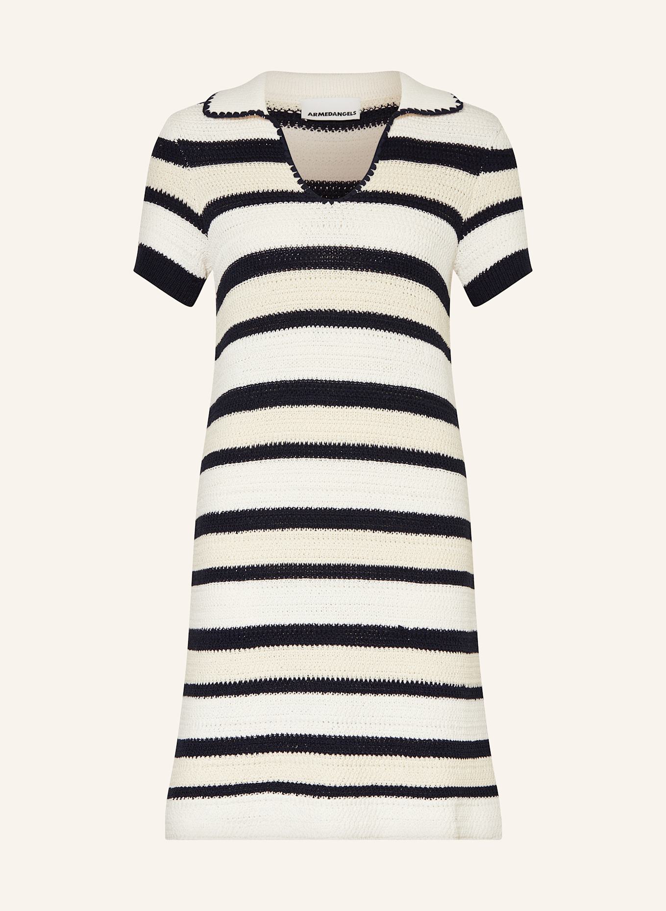 ARMEDANGELS Sukienka z dzianiny PAOLINAA: KREMOWY / GRANATOWY