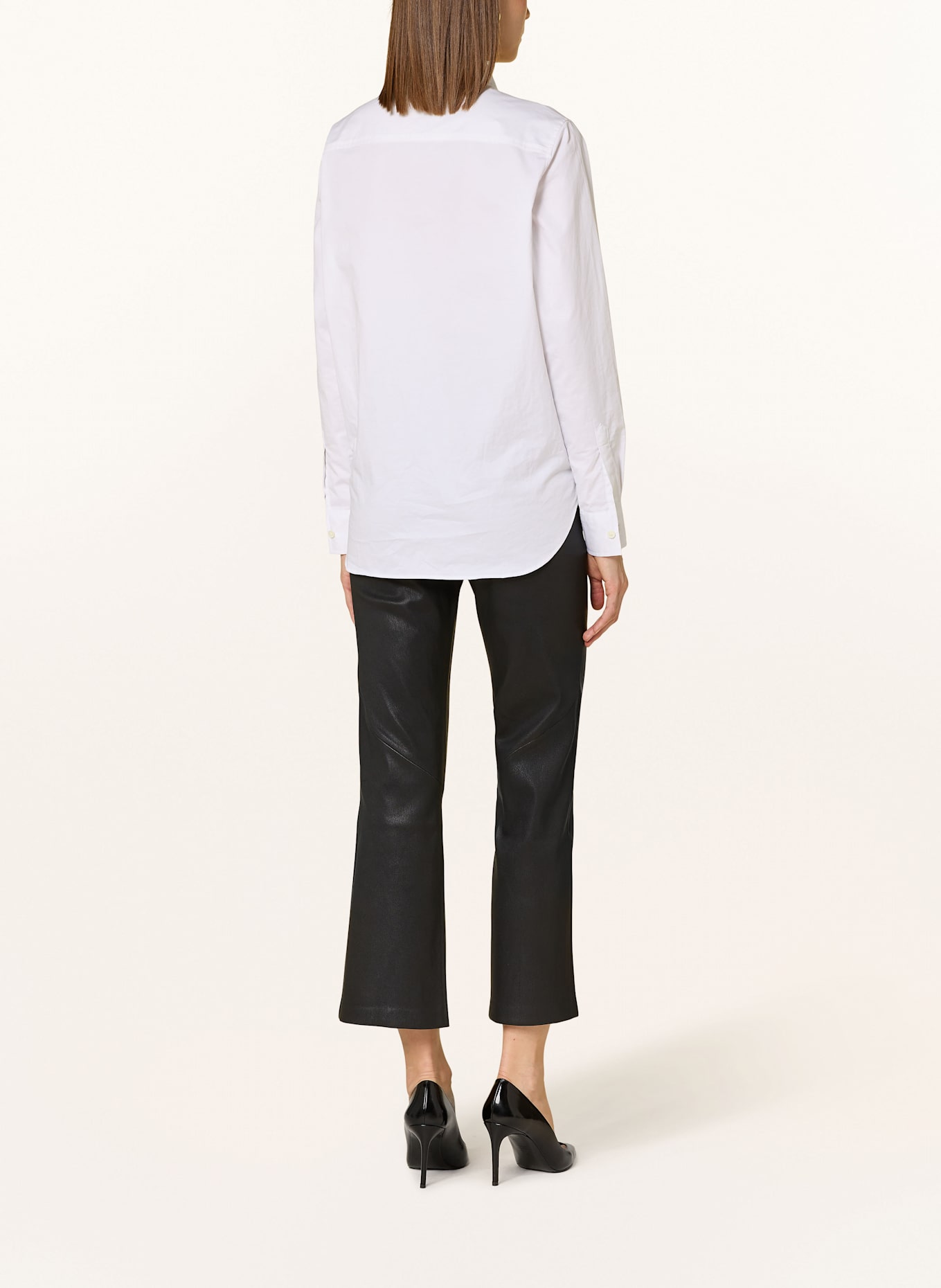 lilienfels Leather CROSS trousers: BLACK