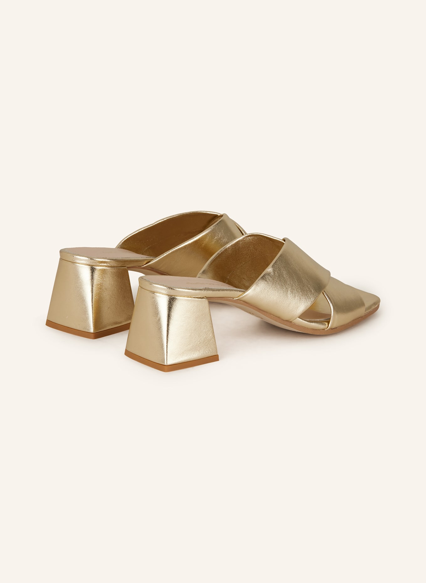 darling harbour Mules: GOLD