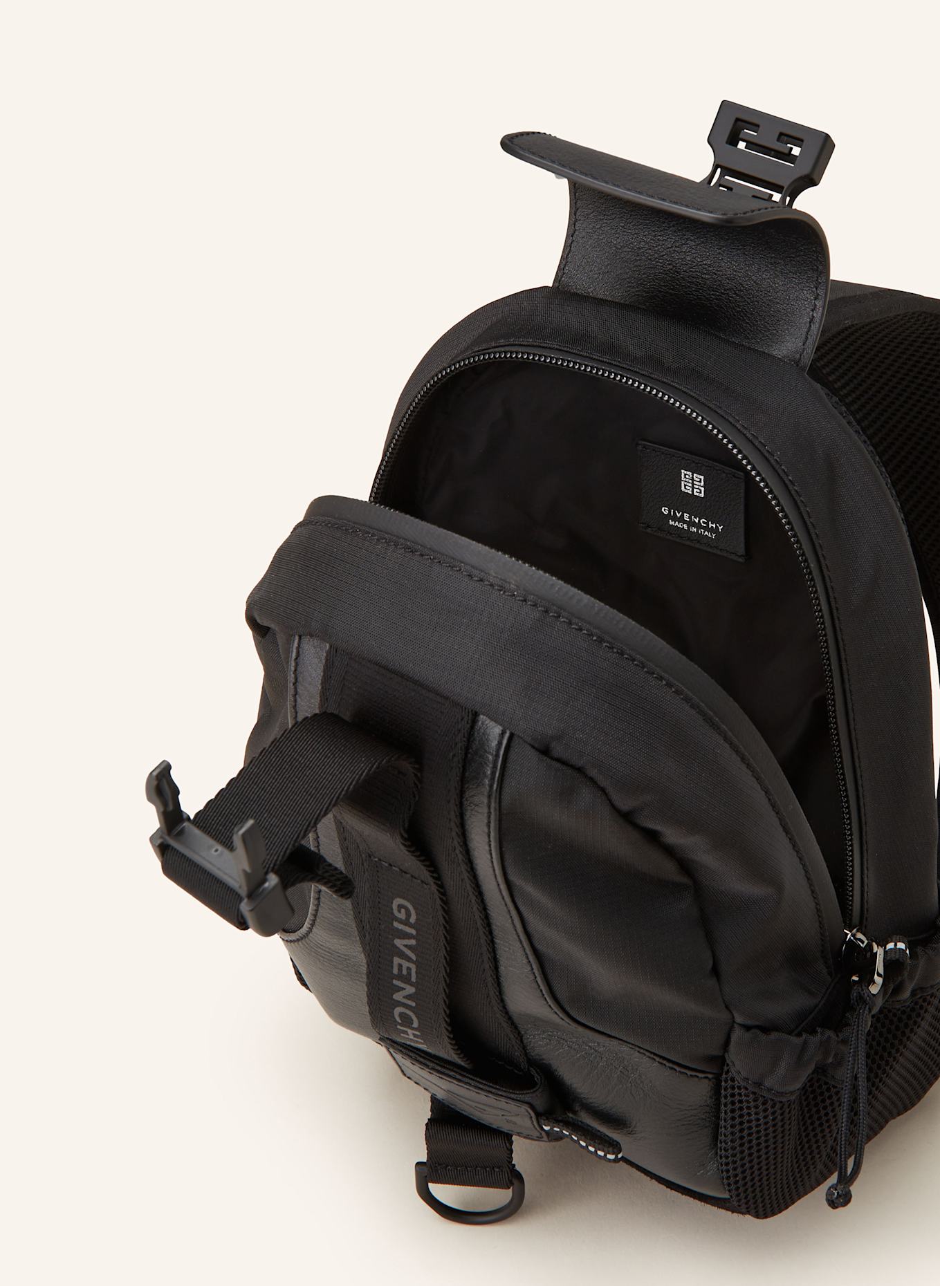 GIVENCHY Umhängetasche G-TRAIL: SCHWARZ