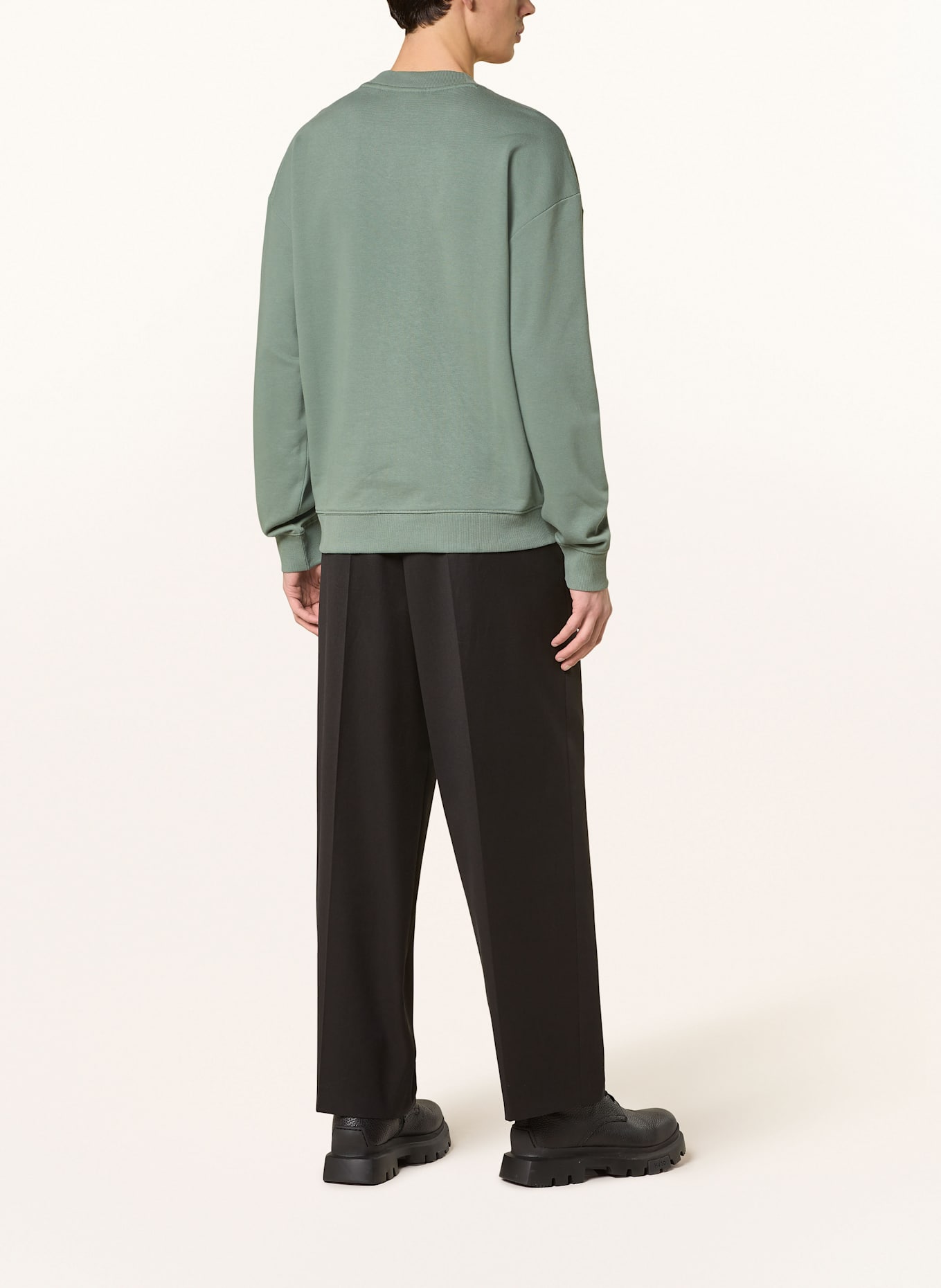 HUGO Sweatshirt DAPOCREW: GREEN