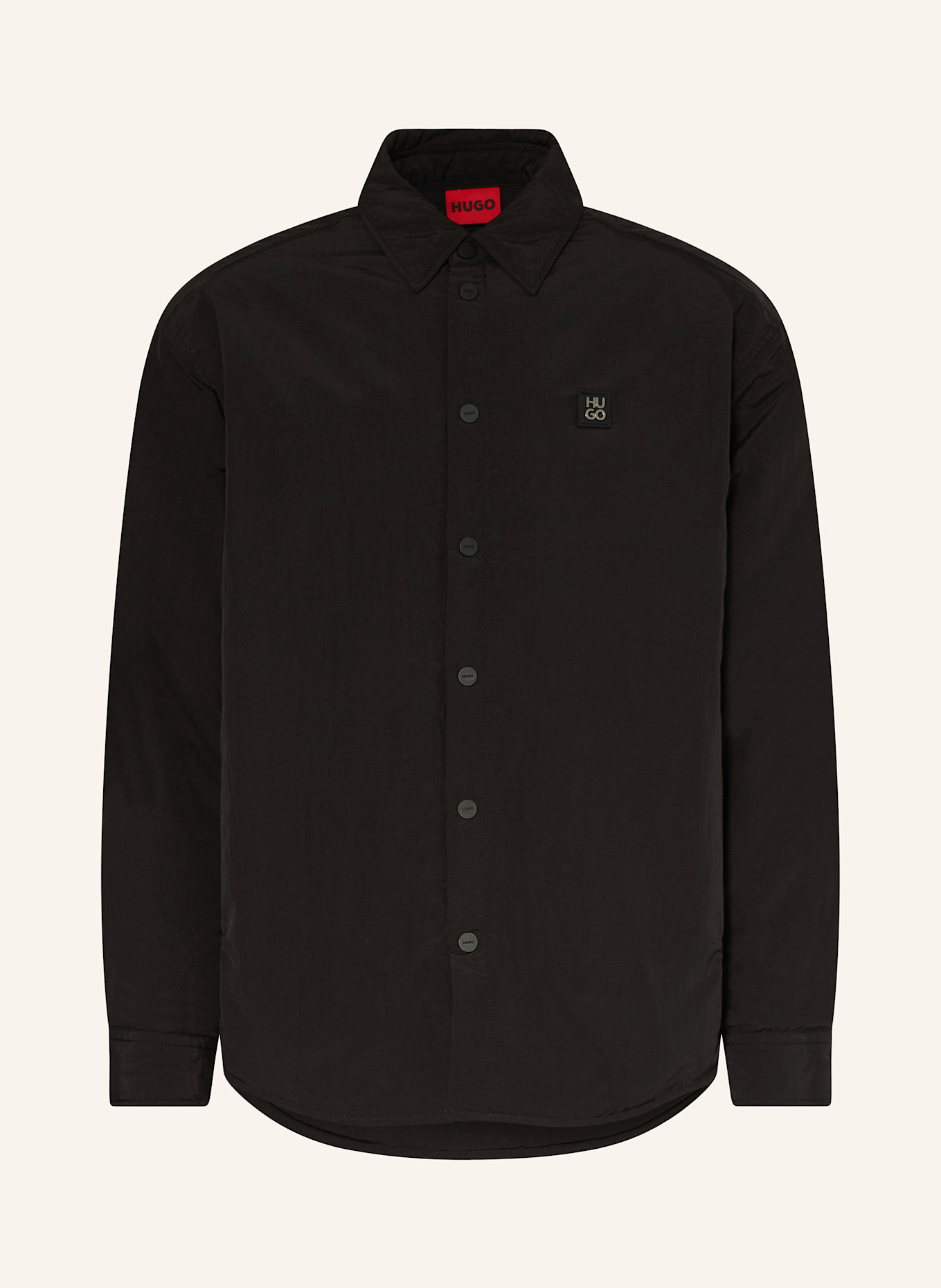 HUGO Overjacket ELLISOE: SCHWARZ