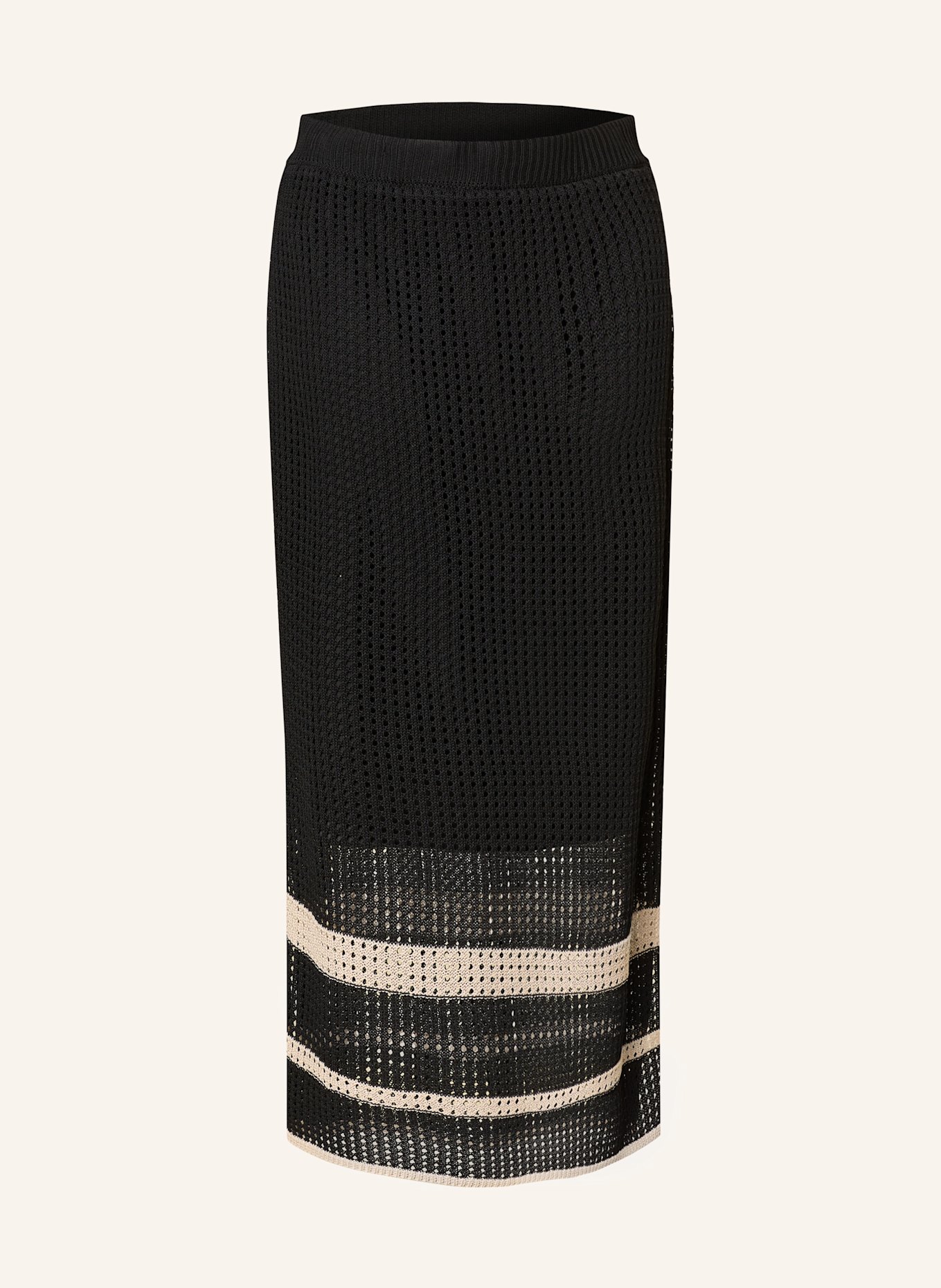 Joseph Ribkoff Knit skirt: BLACK
