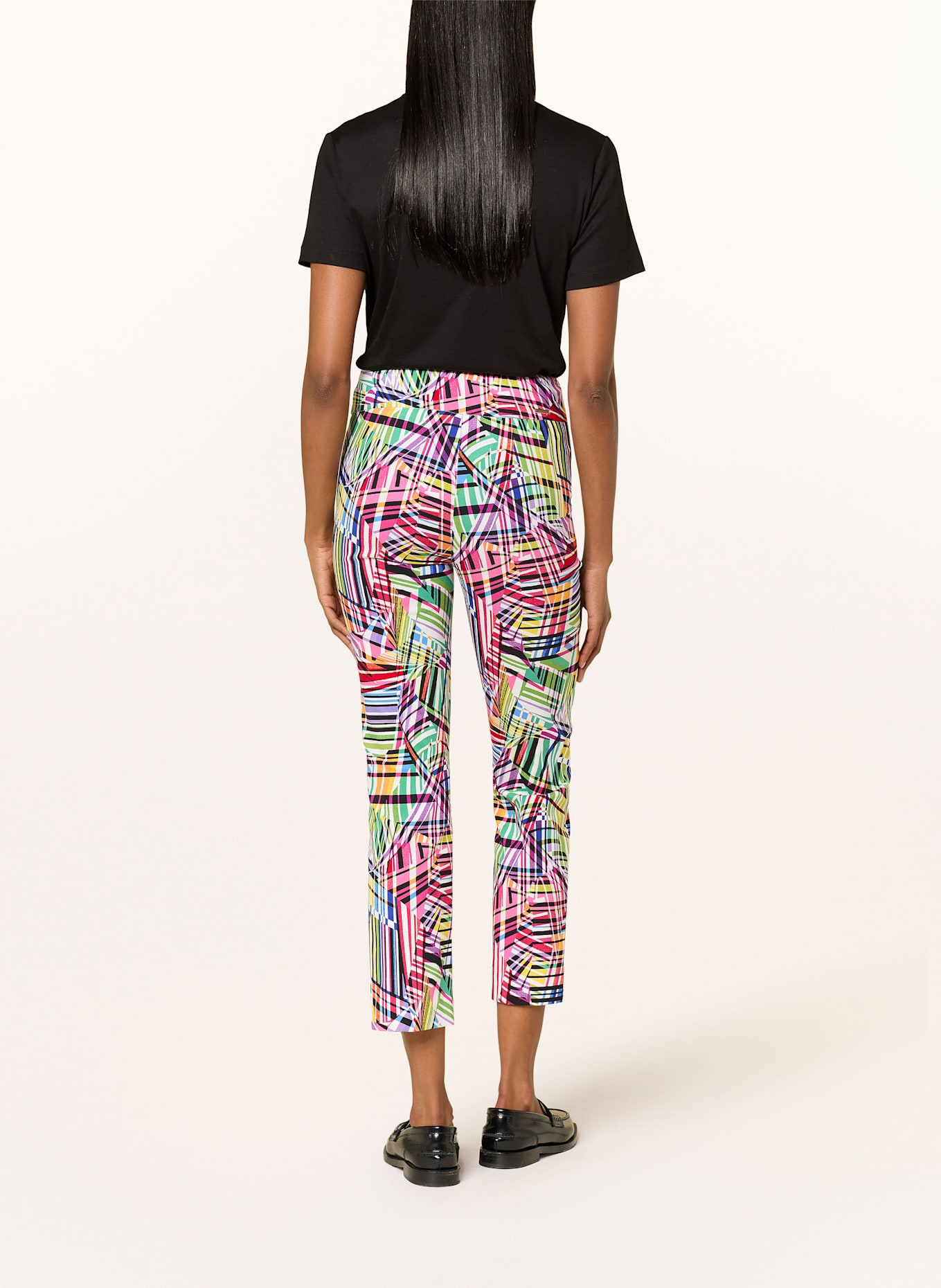 Joseph Ribkoff 7/8-Hose: SCHWARZ / PINK / GRÜN