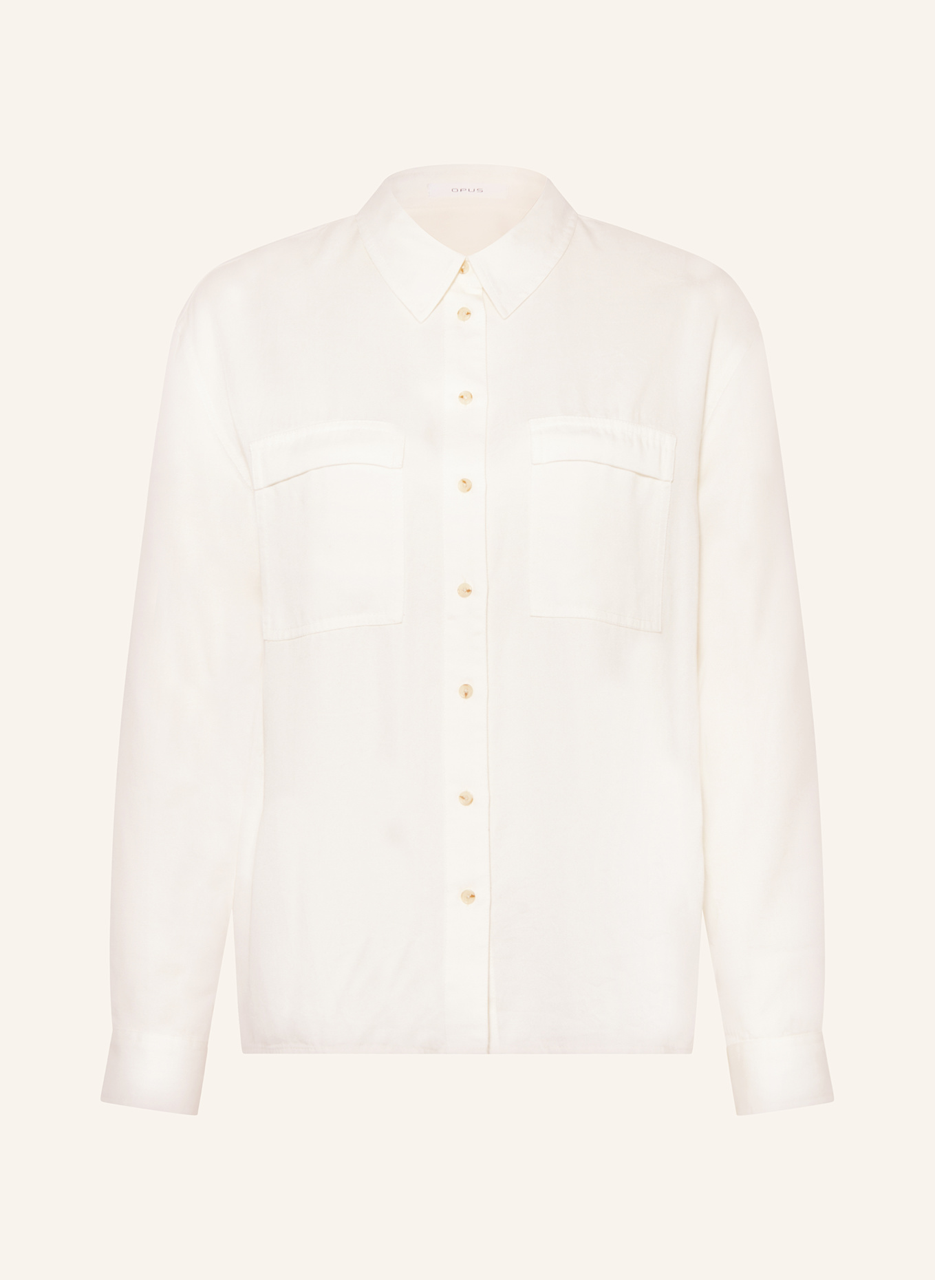 OPUS Hemdbluse FALENSA: ECRU