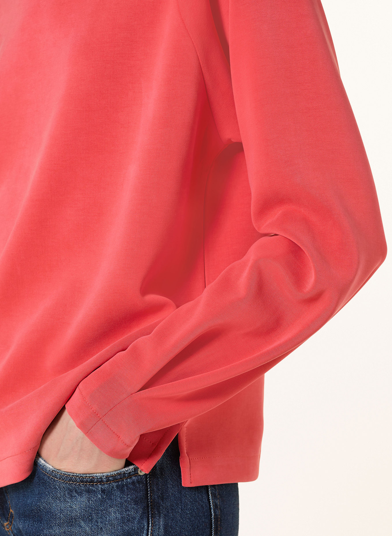 OPUS Rollkragenpullover GUDIE: ROT