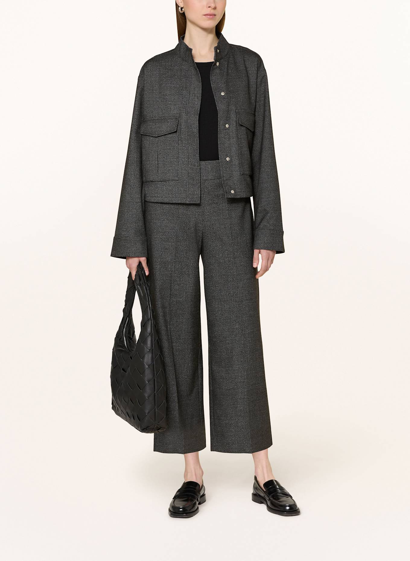 OPUS Culottes MISHA, Color: DARK GRAY (Image 2)