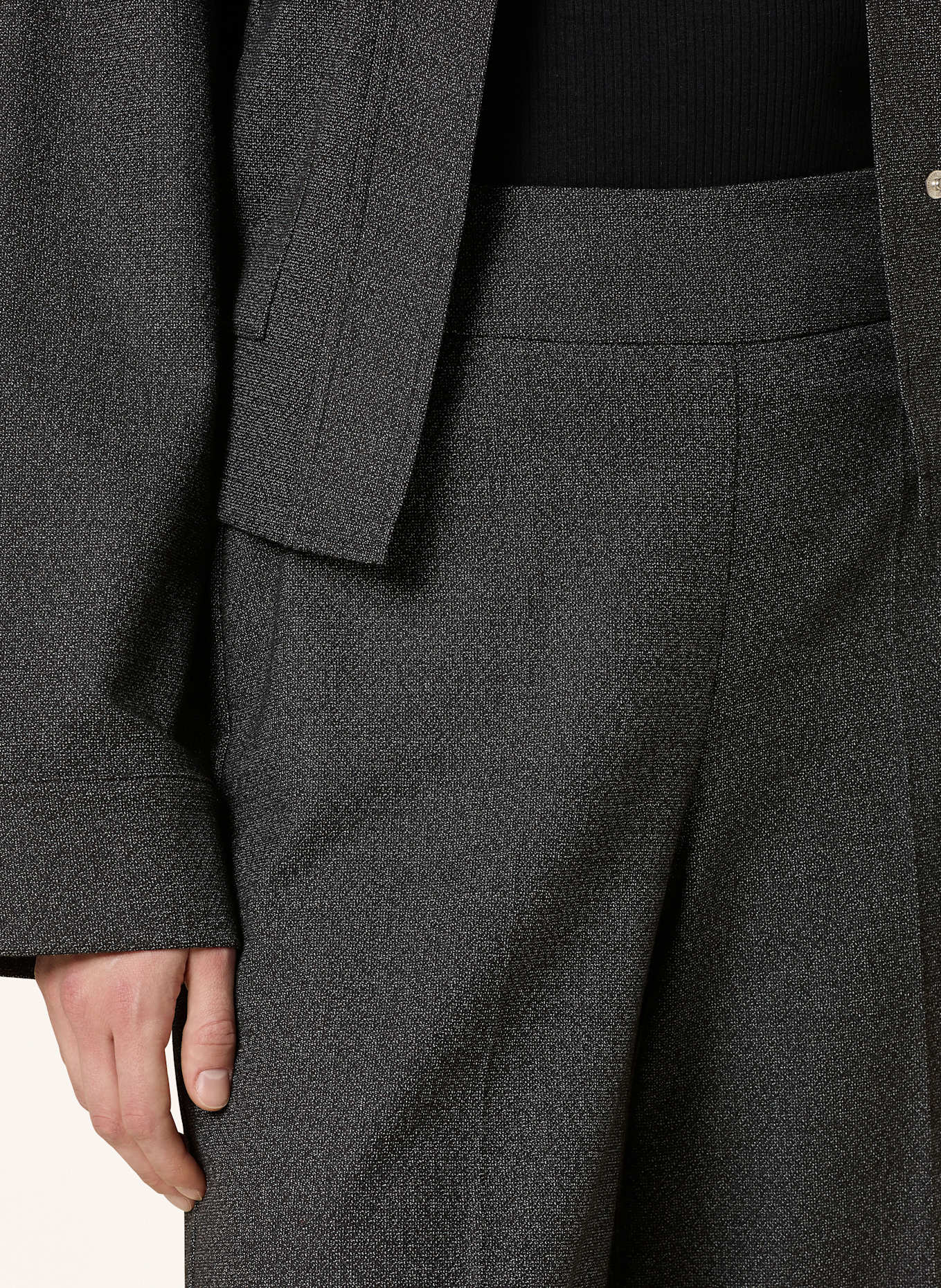 OPUS Culottes MISHA, Color: DARK GRAY (Image 5)