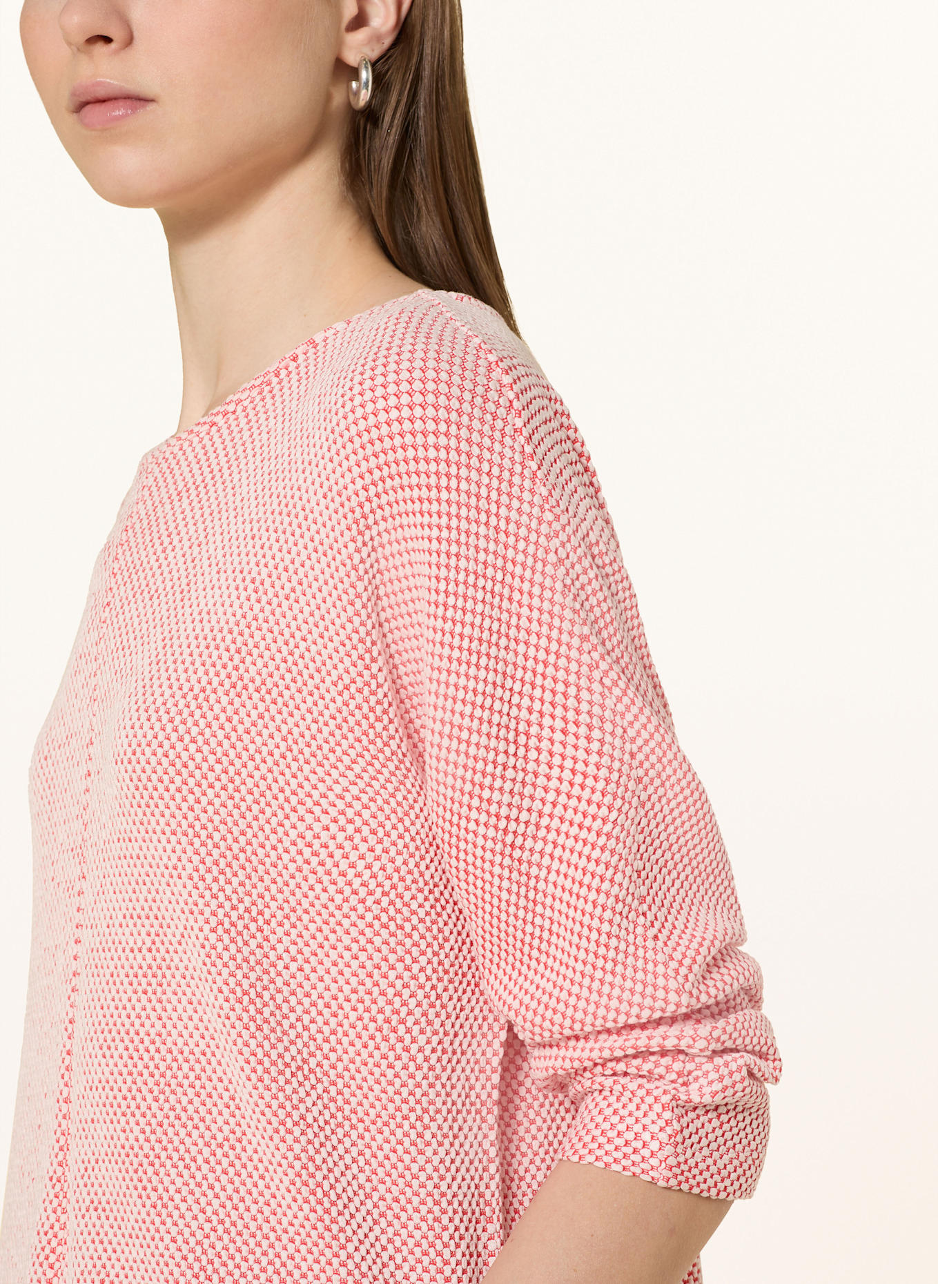 OPUS Longsleeve SERERA: ROT / CREME