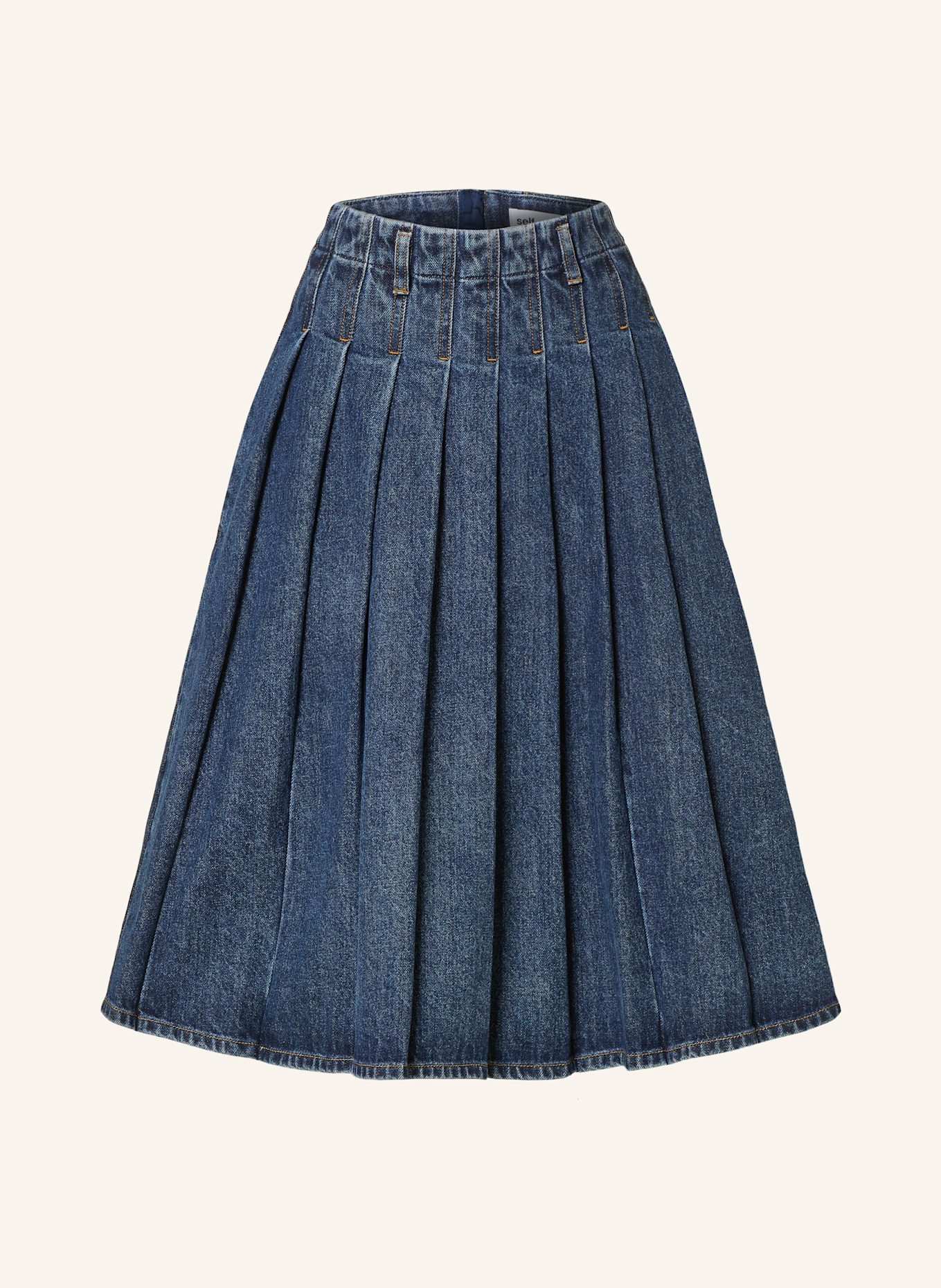 self-portrait Jeansrock: BLUE BLUE