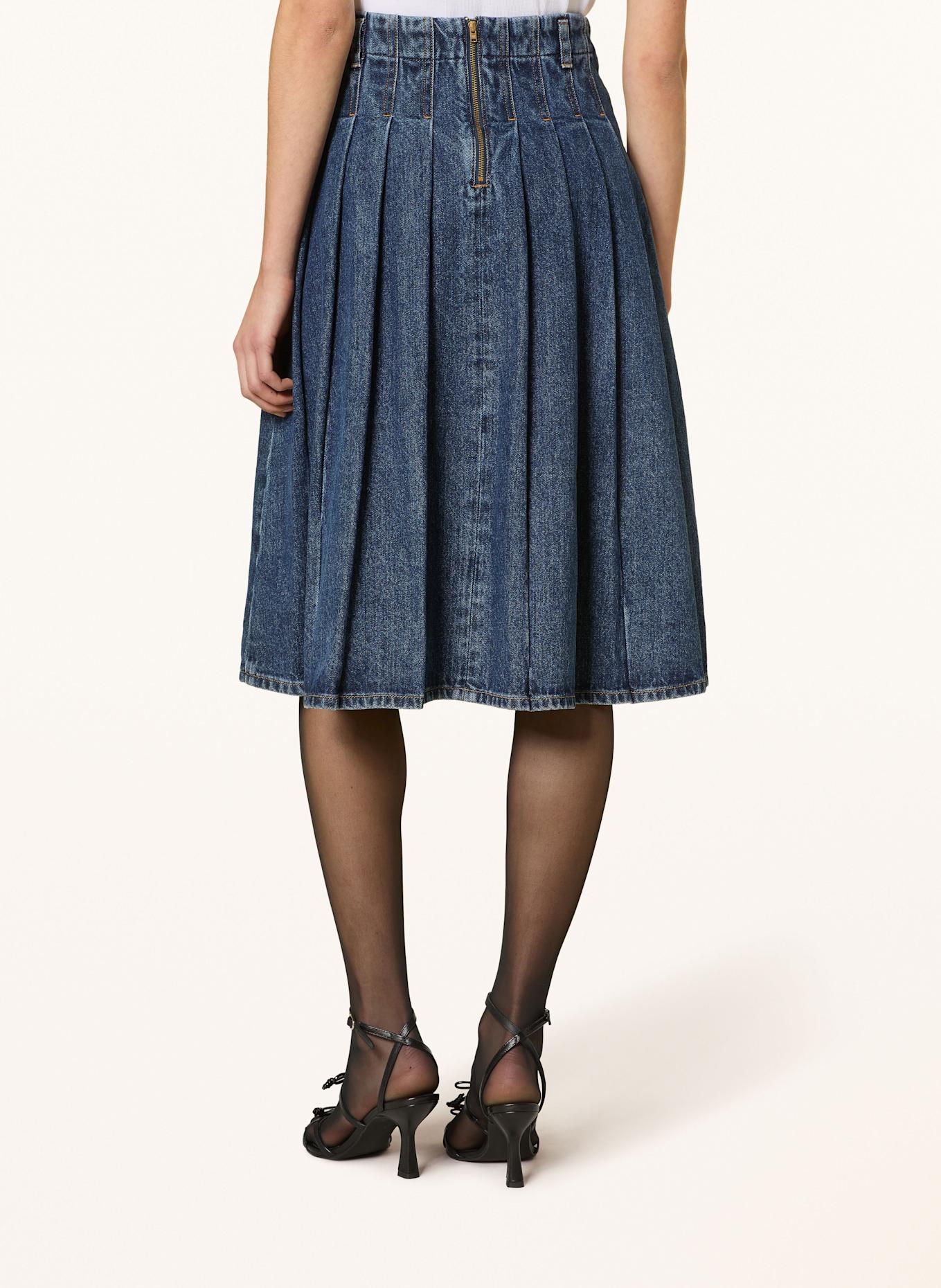 self-portrait Jeansrock: BLUE BLUE