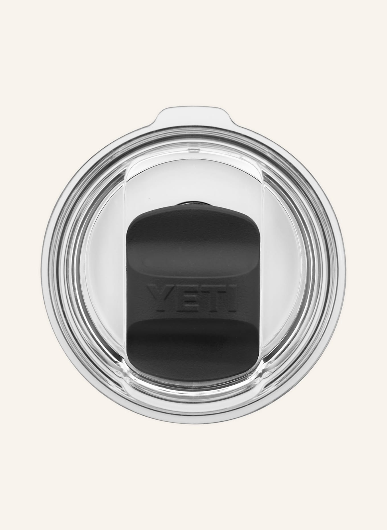 YETI Thermos mug RAMBLER®: BLACK / SILVER