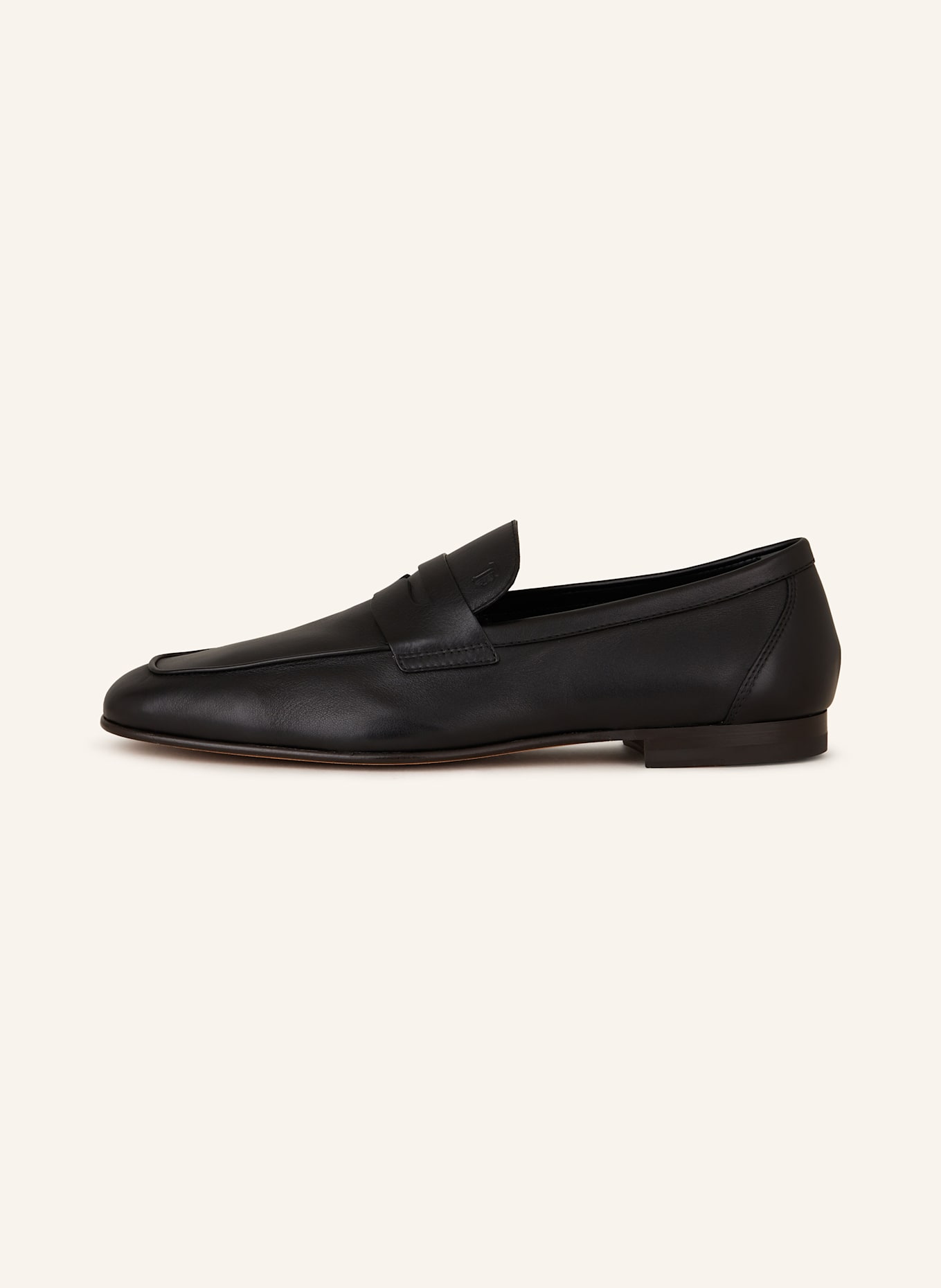 TOD'S Penny loafers: CZARNY