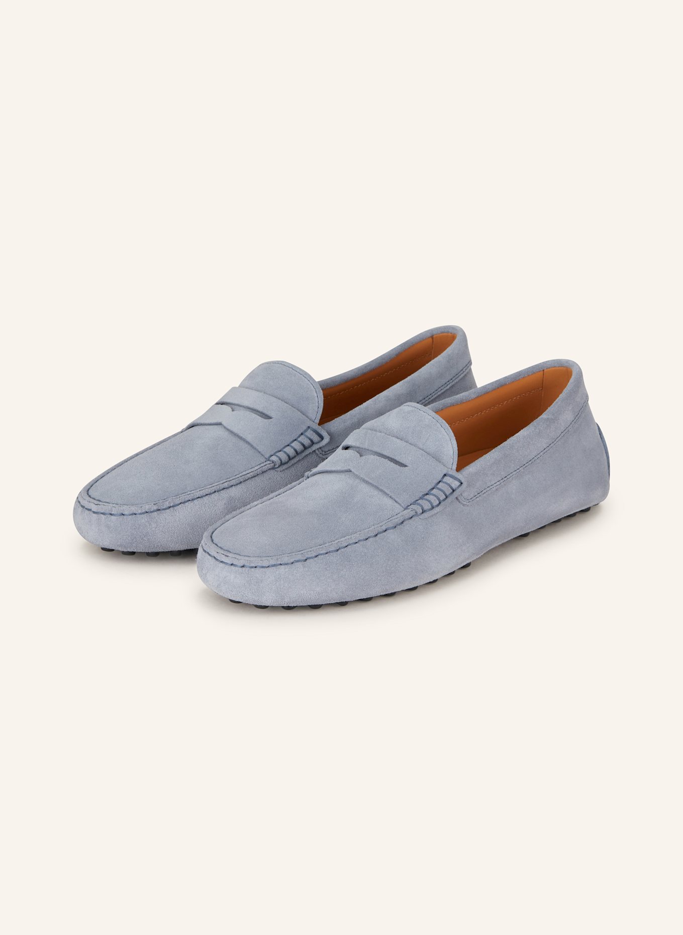 TOD'S Mokassins GOMMINO: HELLBLAU