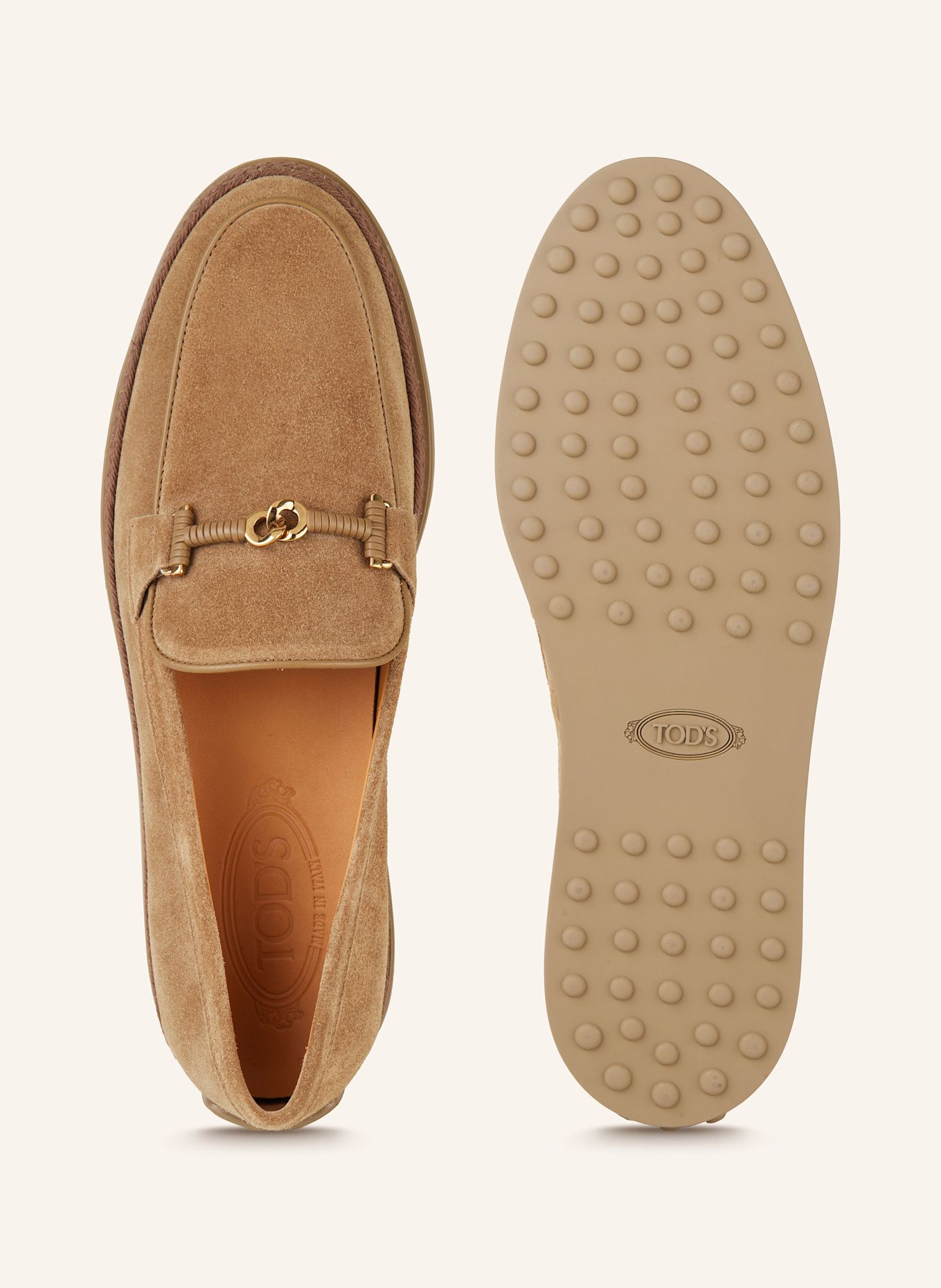 TOD'S Mokasíny: BÉŽOVÁ