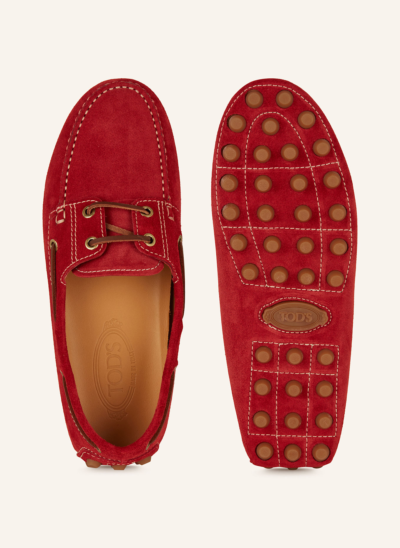 TOD'S Mokassins GOMMINO: ROT