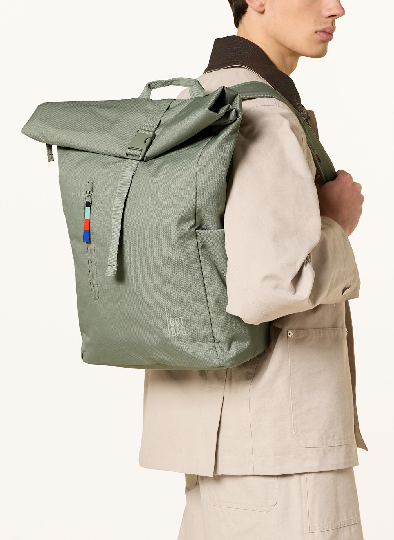 GOT BAG Batoh ROLLTOP EASY: SVĚTLE ZELENÁ