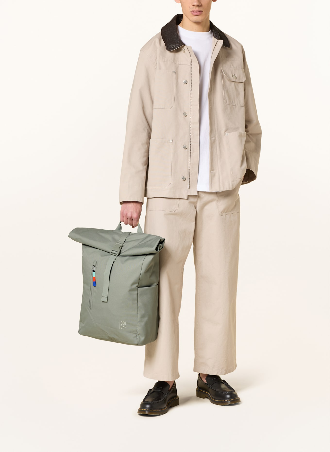 GOT BAG Batoh ROLLTOP EASY: SVĚTLE ZELENÁ