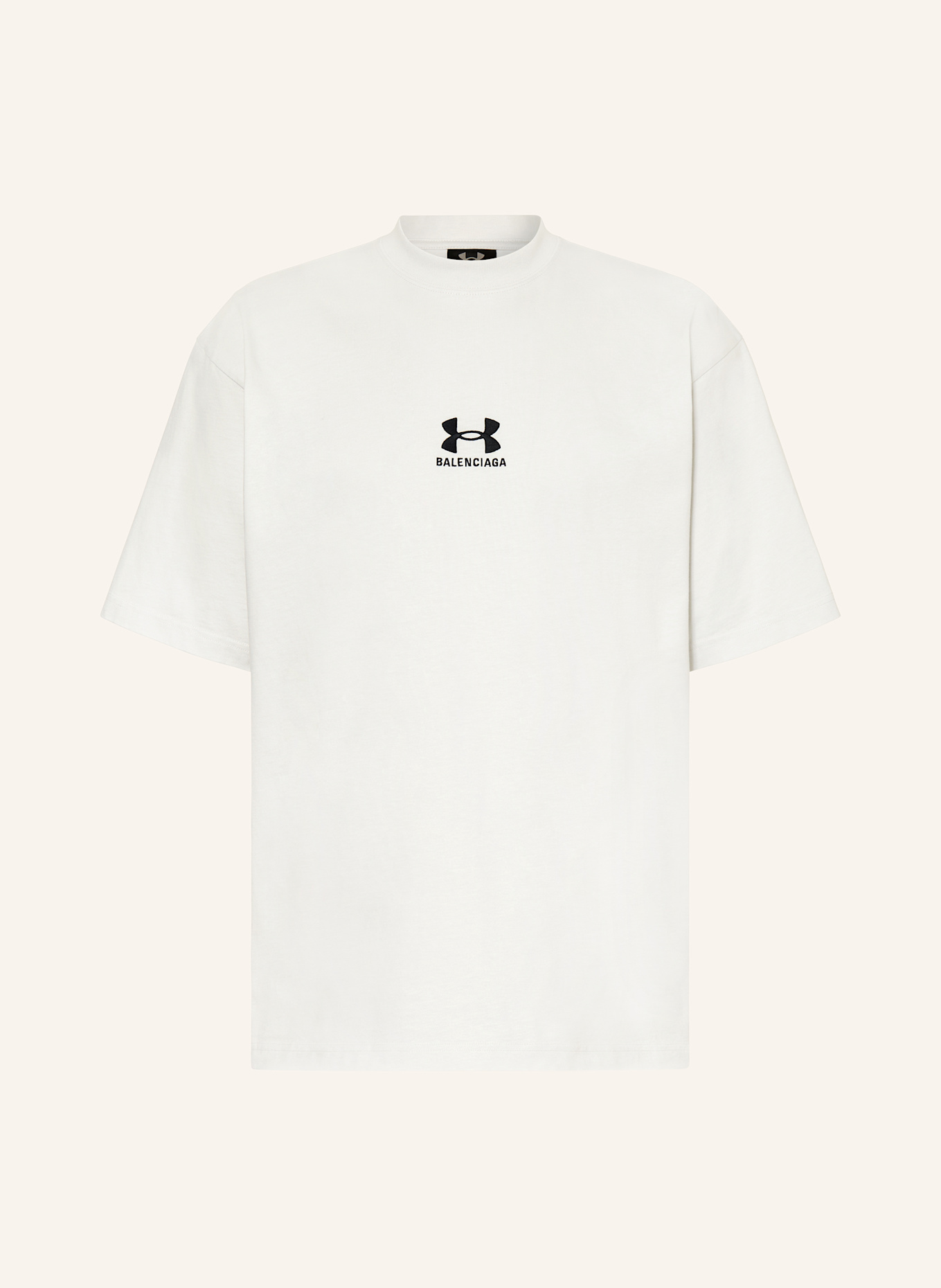 White balenciaga tee sales