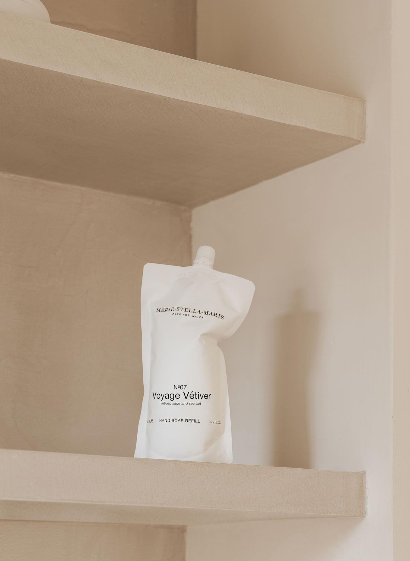 MARIE-STELLA-MARIS Handseife Nachfüller VOYAGE VÉTIVER: TRANSPARENT