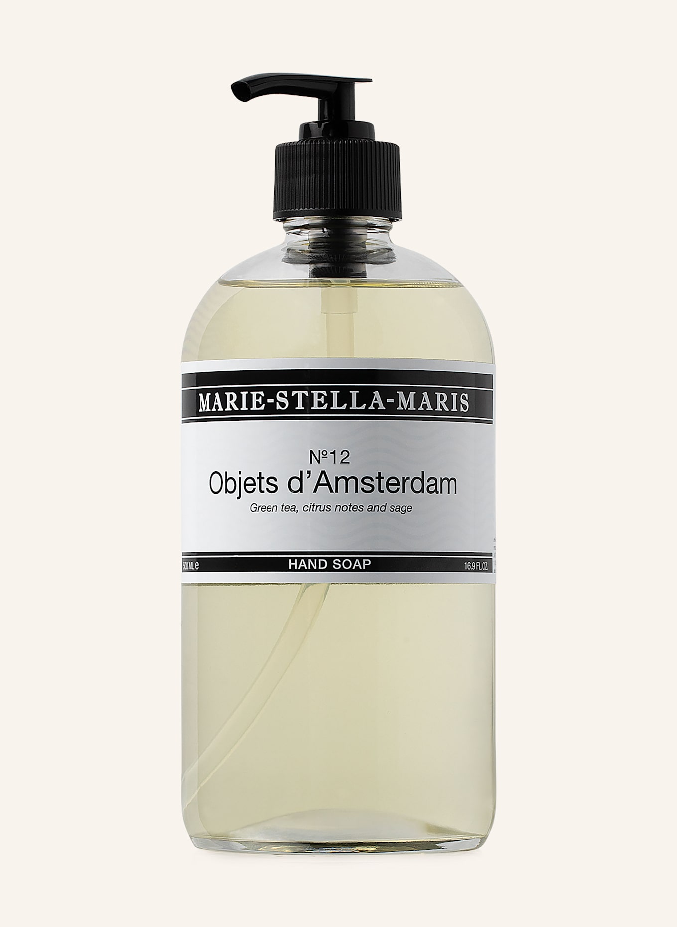 MARIE-STELLA-MARIS Mydło do rąk OBJETS D'AMSTERDAM: TRANSPARENT