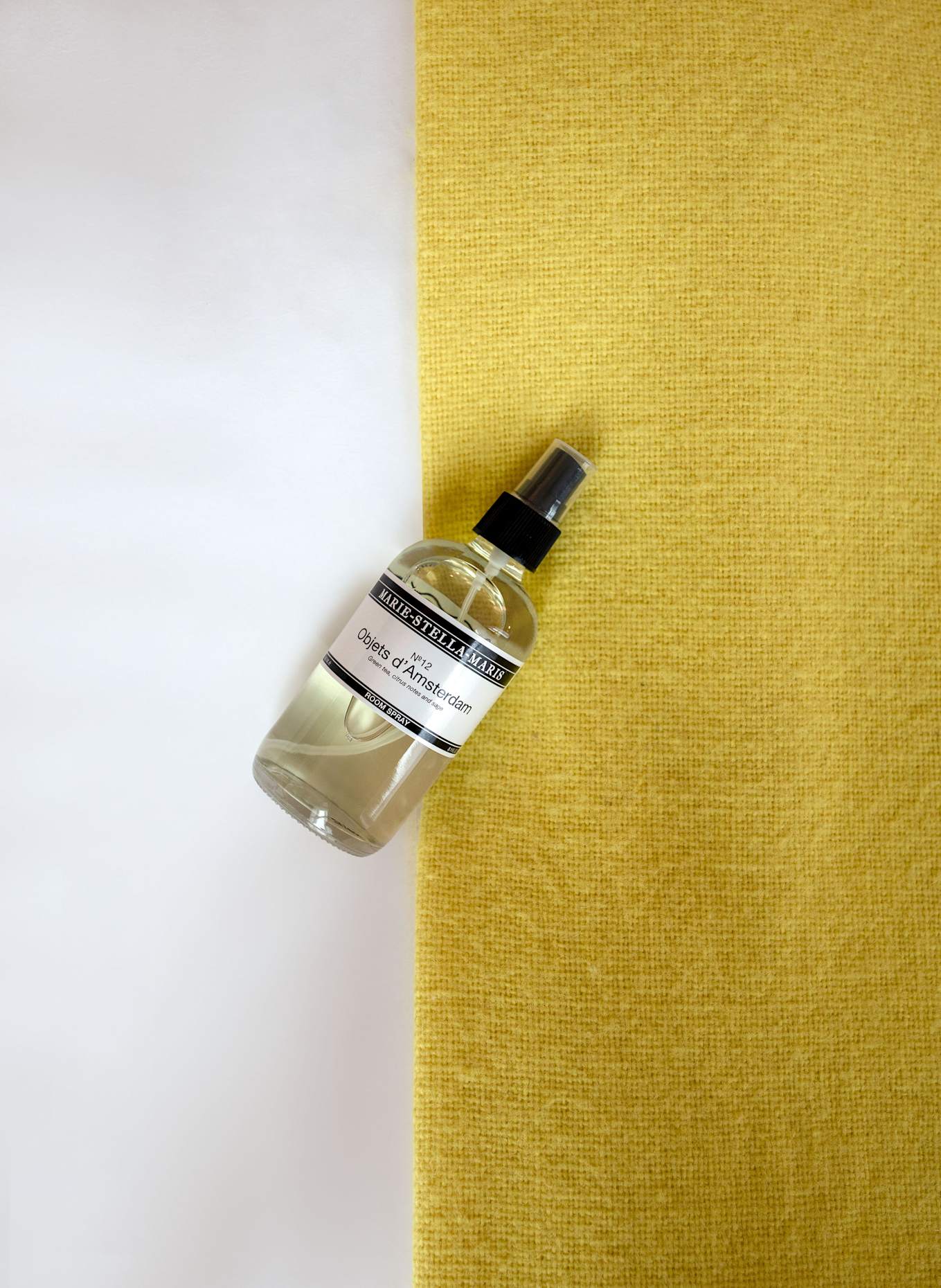 MARIE-STELLA-MARIS Raumspray OBJETS D'AMSTERDAM: WEISS / SCHWARZ