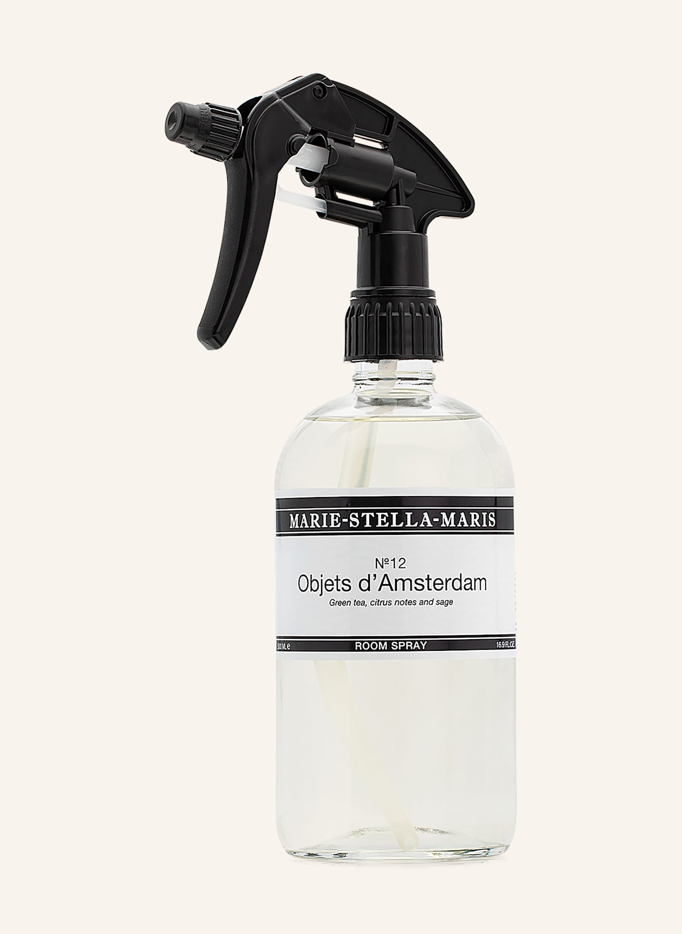 MARIE-STELLA-MARIS Raumspray OBJETS D'AMSTERDAM: WEISS / SCHWARZ