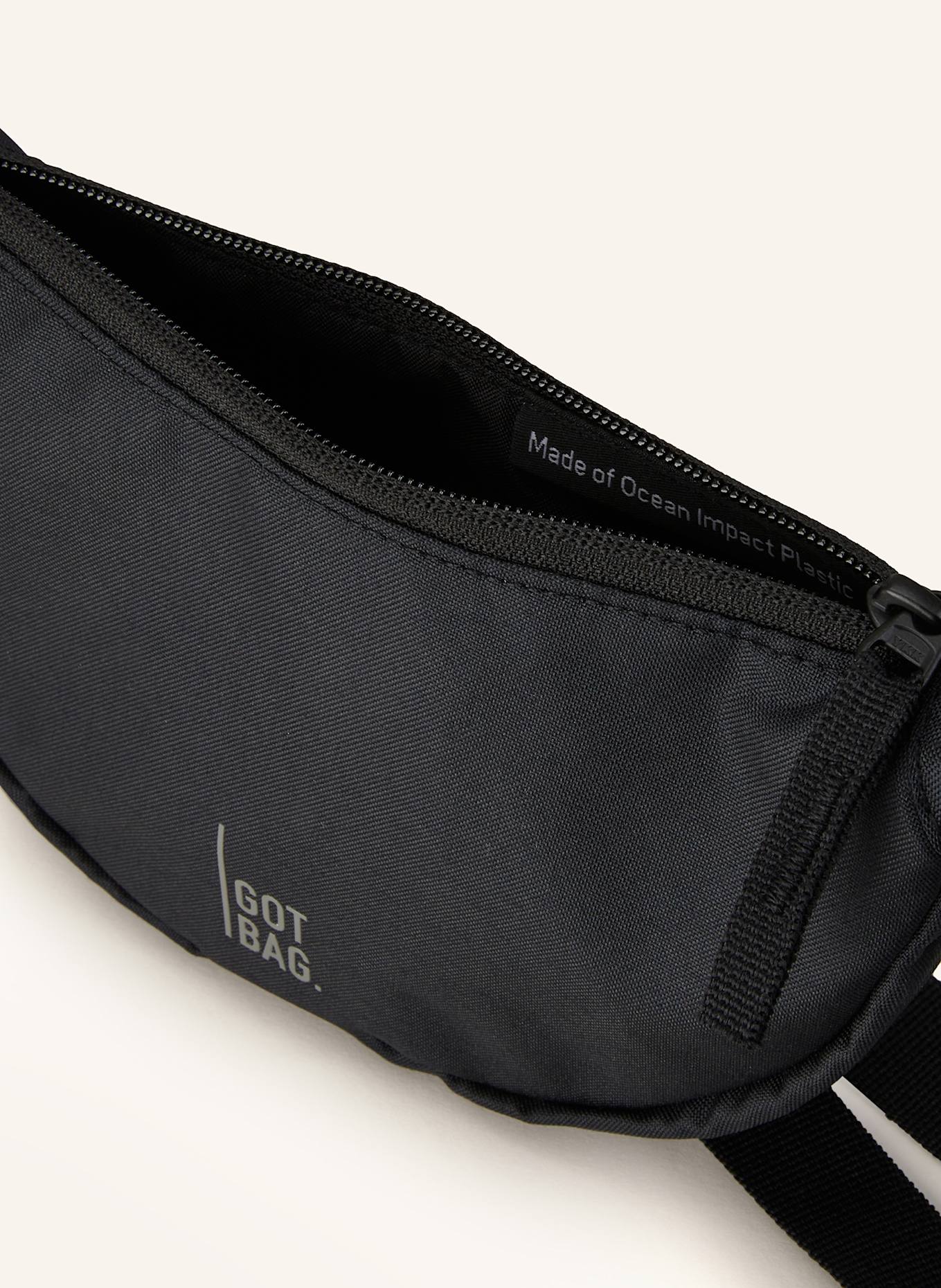 GOT BAG MOON BAG MINI crossbody bag: BLACK