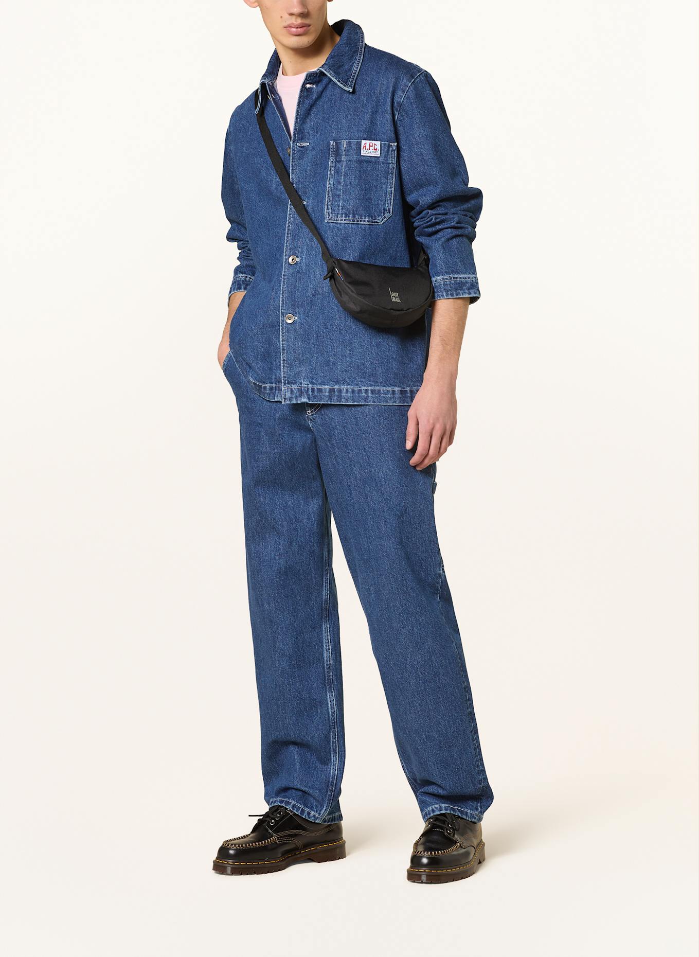 GOT BAG MOON BAG MINI crossbody bag: BLACK