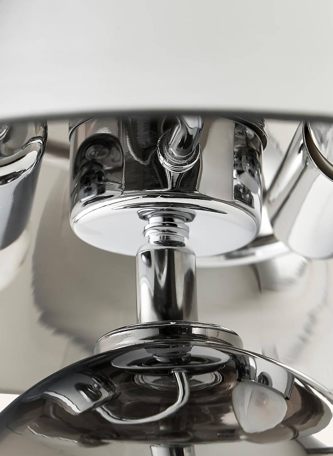 Westwing Collection Tischleuchte DANIELLE: SILBER