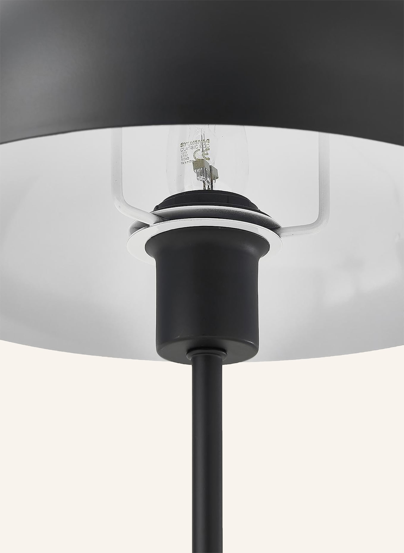 Westwing Collection Tischleuchte MATILDA: SCHWARZ