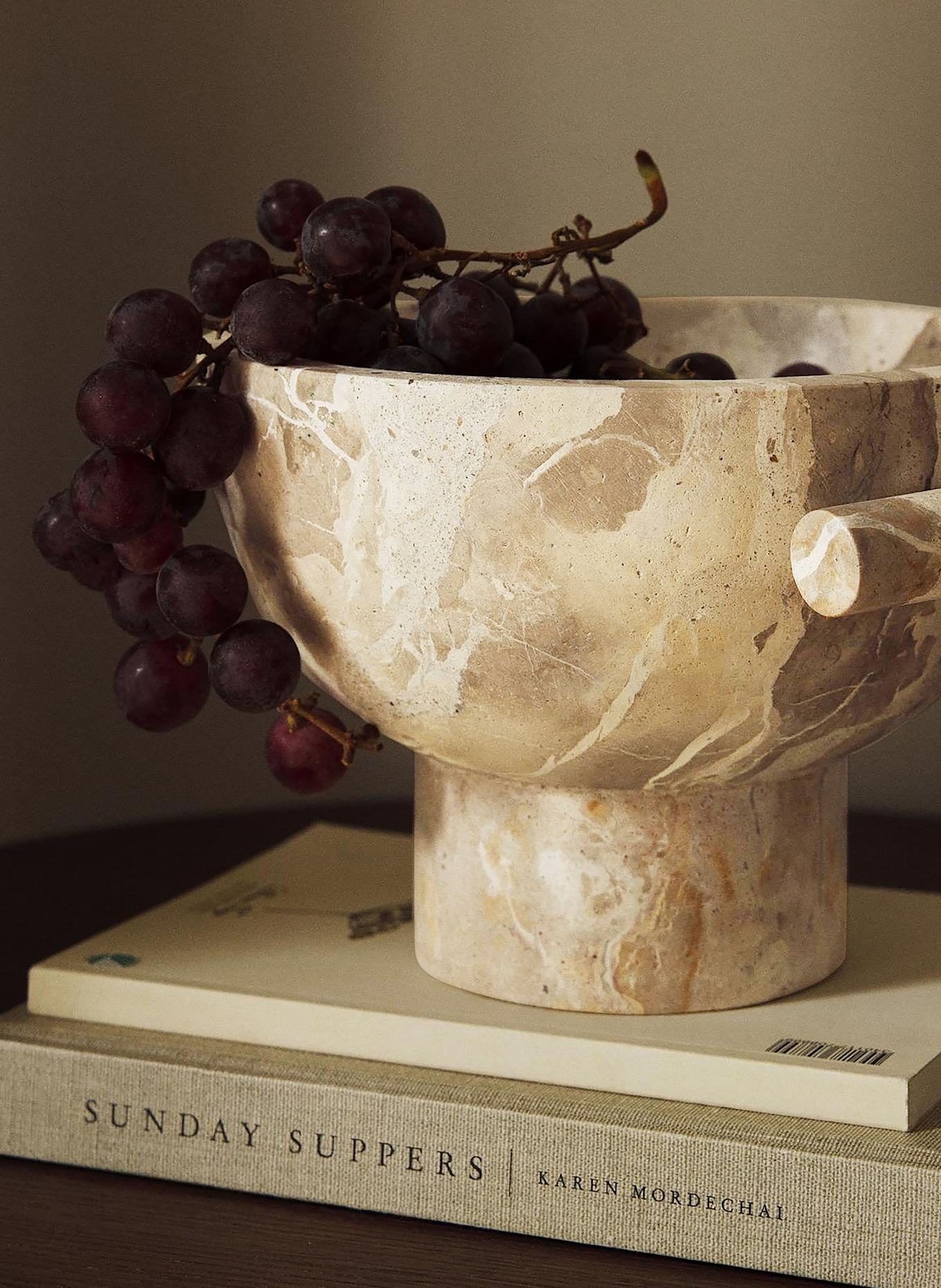 Westwing Collection Schale FOSSIL: BEIGE